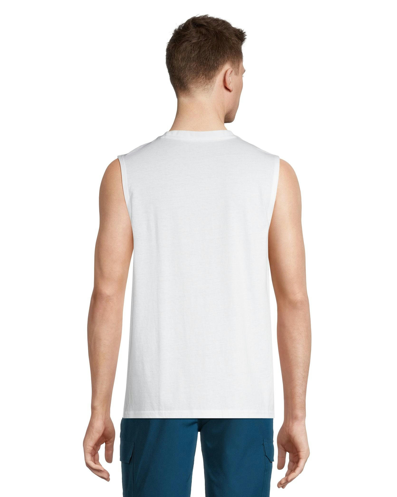 FarWest Men's High Tide Graphic Muscle Top