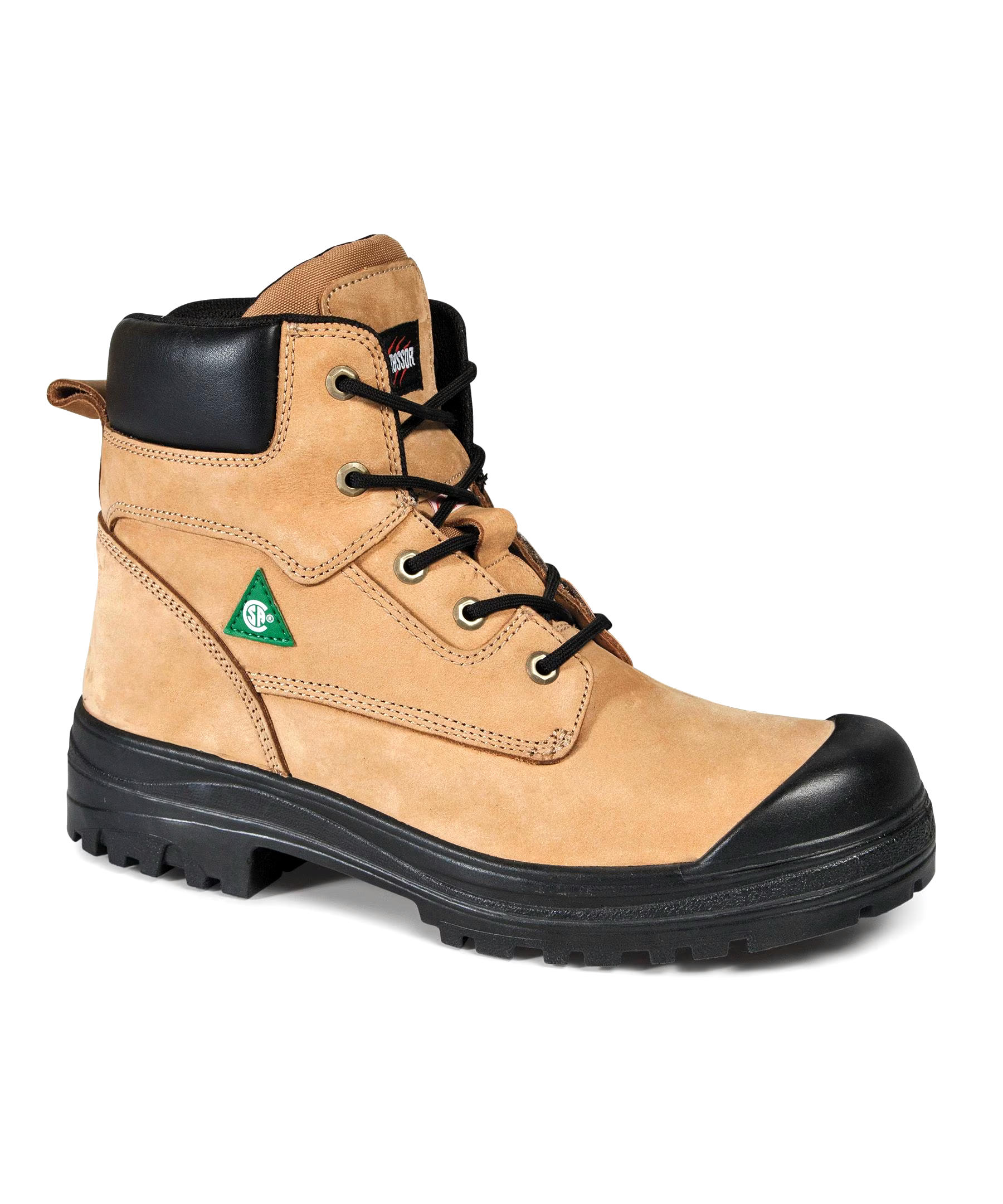 Aggressor Men's Steel Toe Steel Plate Lynx II 6 Inch Leather Work Boots