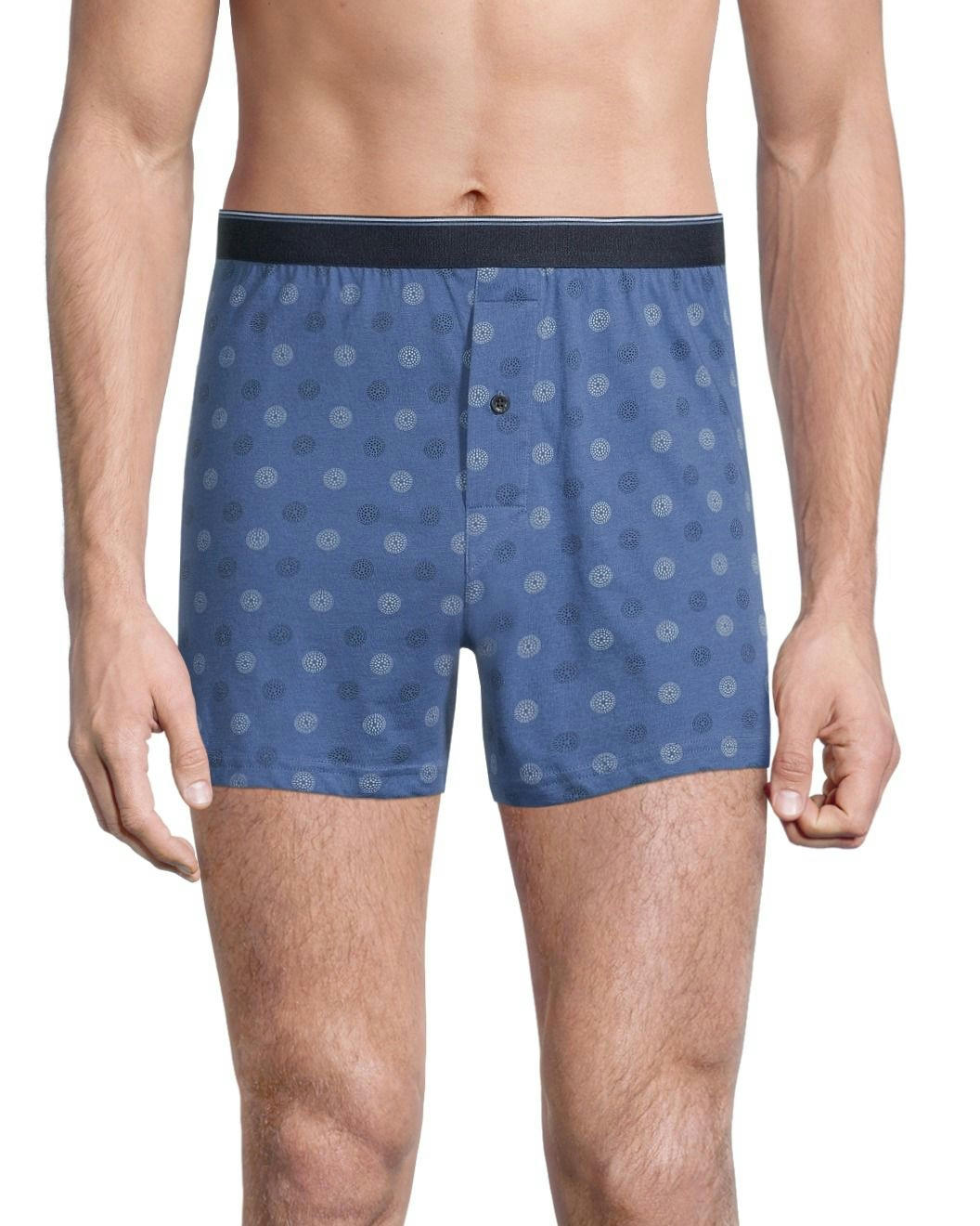 Denver Hayes Men's 2 Pack Yarn Dye Loose Fit Boxer Briefs