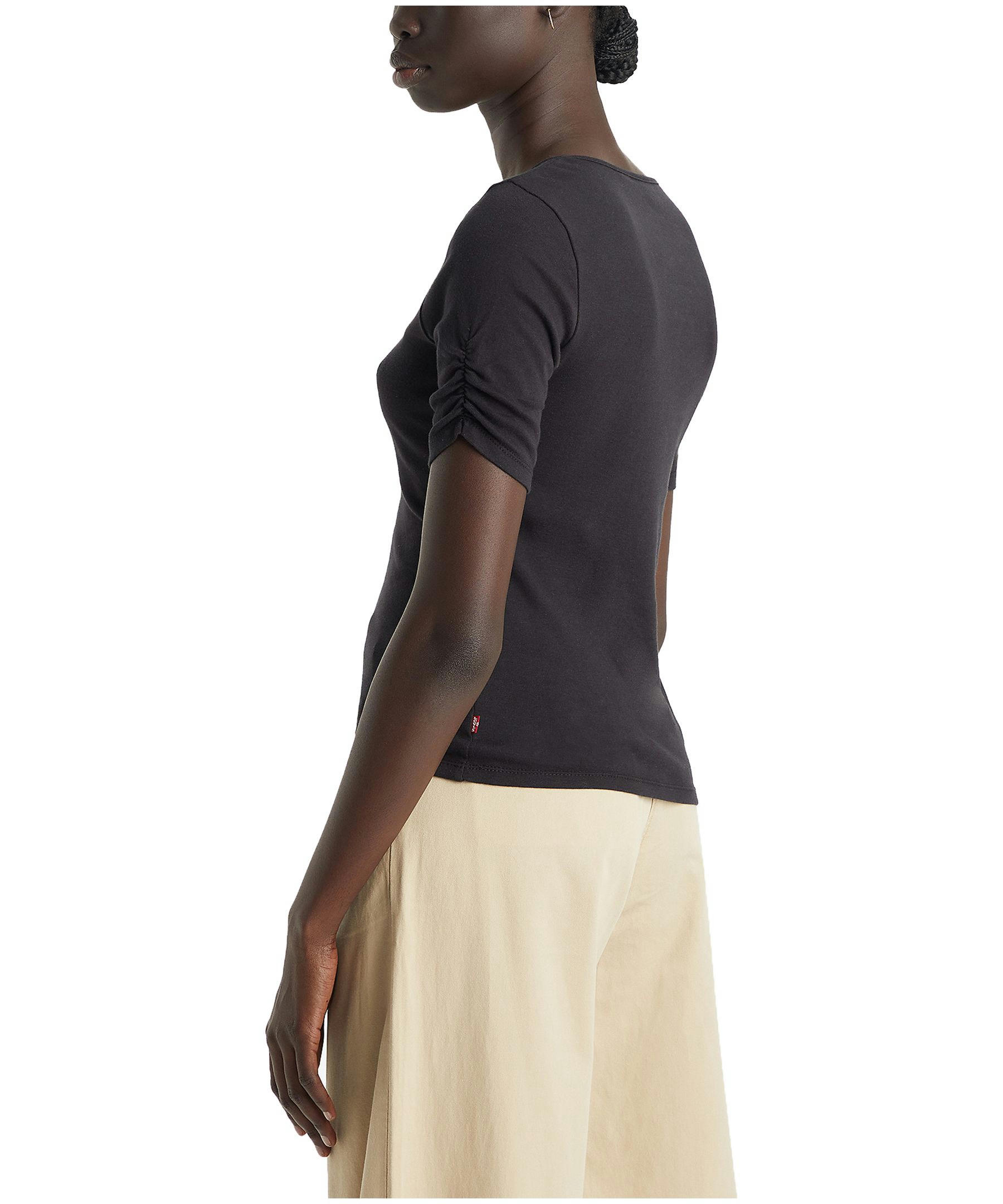 Levi's Women's Infinity Short Sleeve Slim Fit Ballet Top