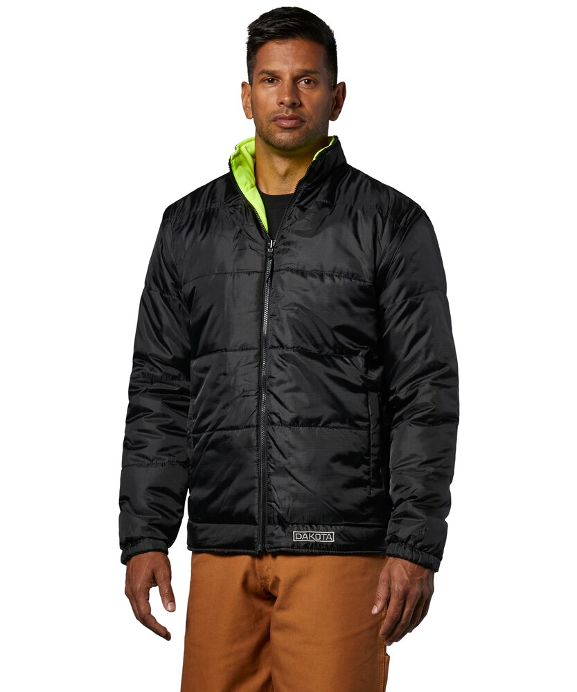 Dakota WorkPro Series Men's Hi-Visibility 7-In-1 T-MAX Lined Jacket