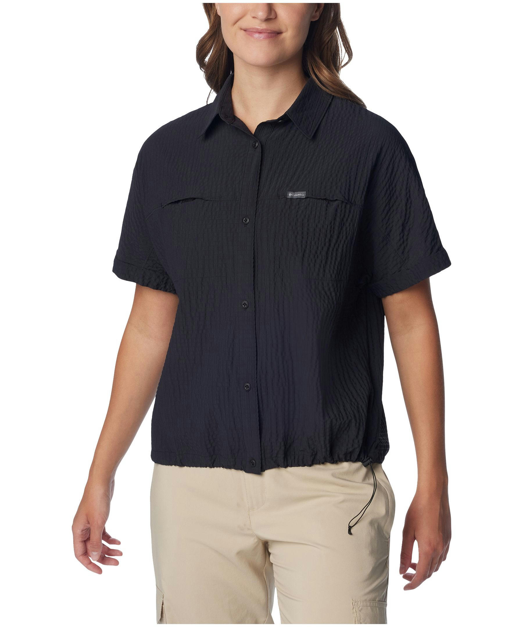 Columbia Women's Boundless Trek Omni-Shade™ Short Sleeve Button Down Shirt
