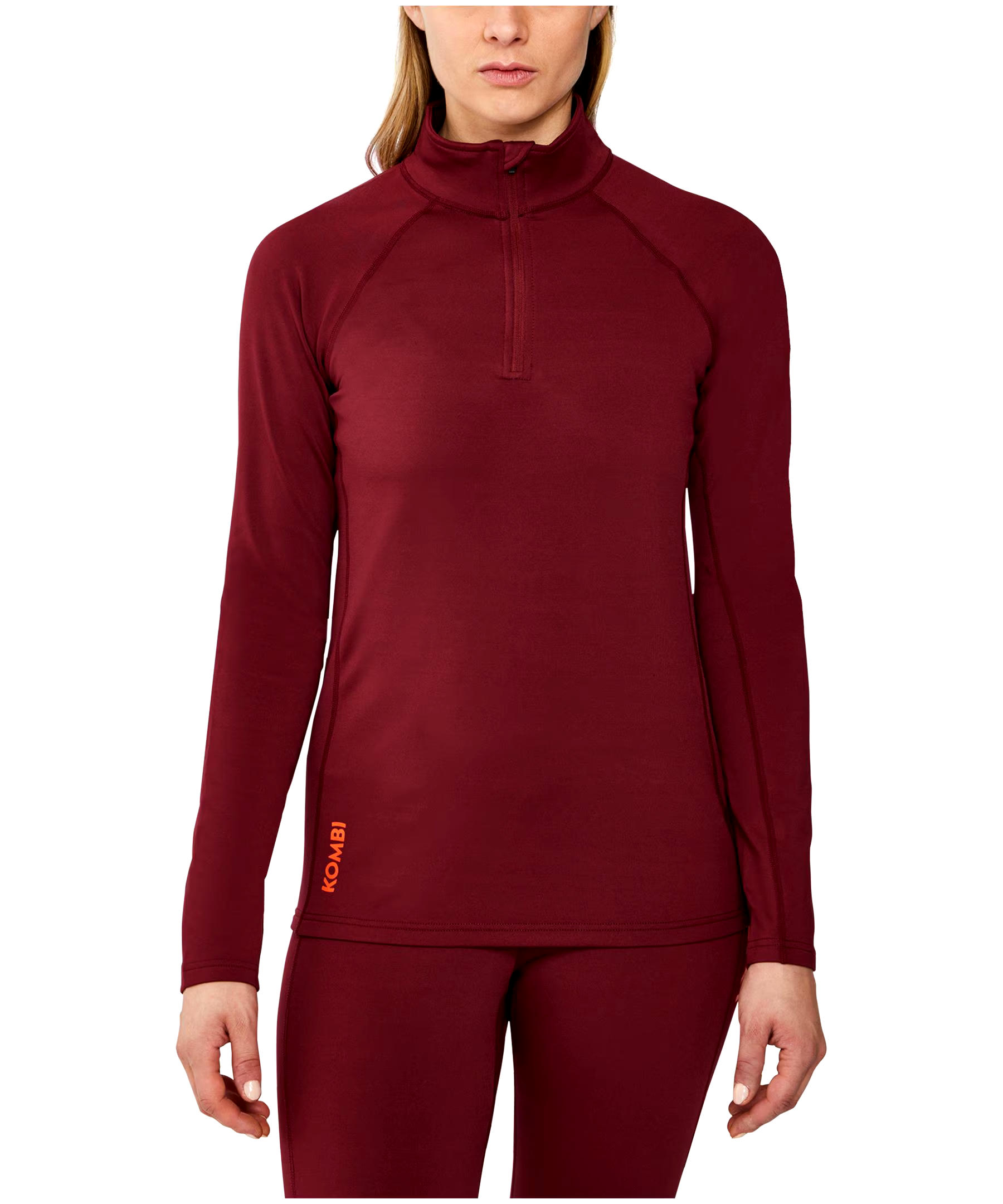 Kombi Women's Redheat Extreme Zip Baselayer Top