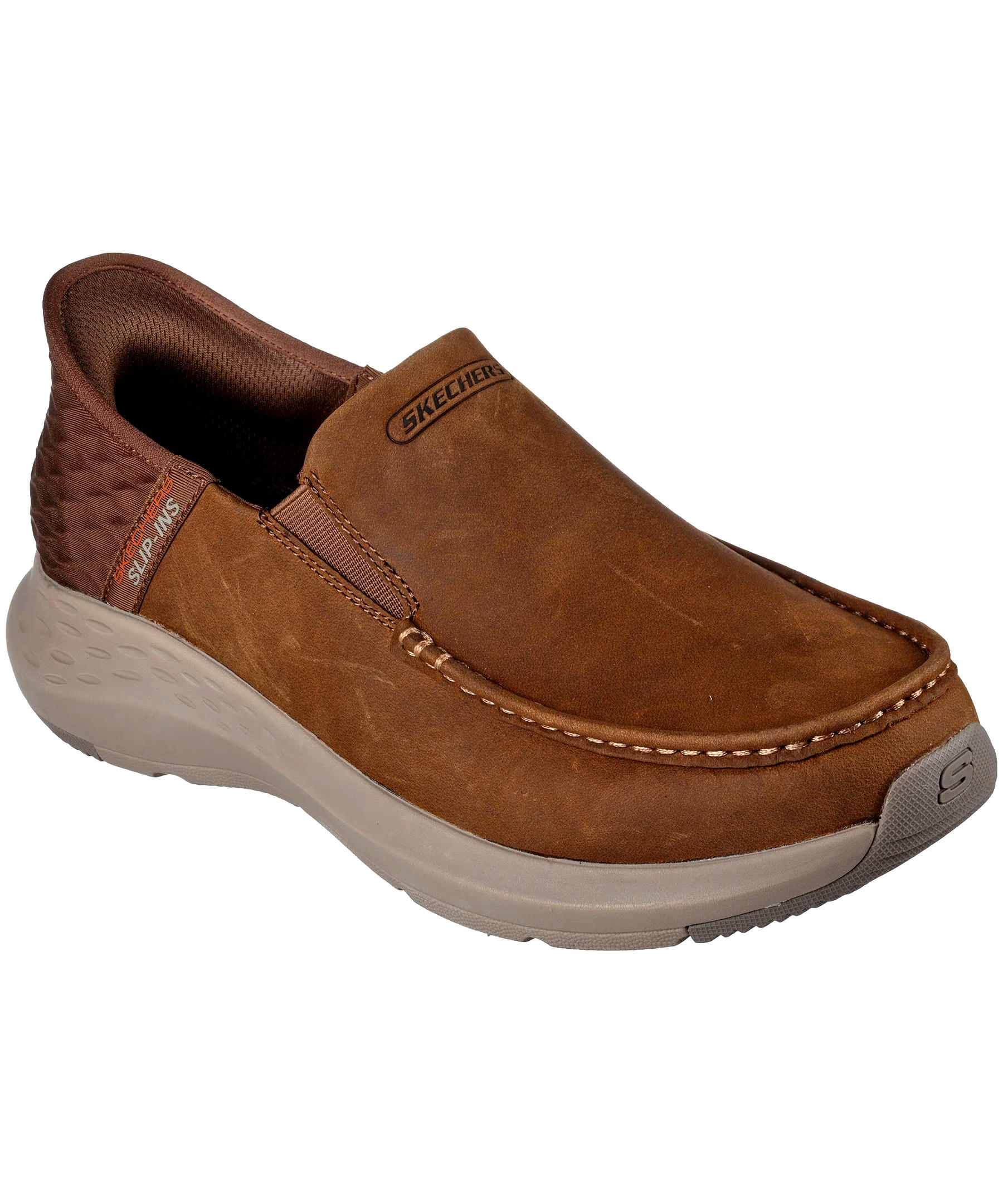 Skechers Skechers Men's Slip-Ins Parson Relaxed Fit Leather Shoes