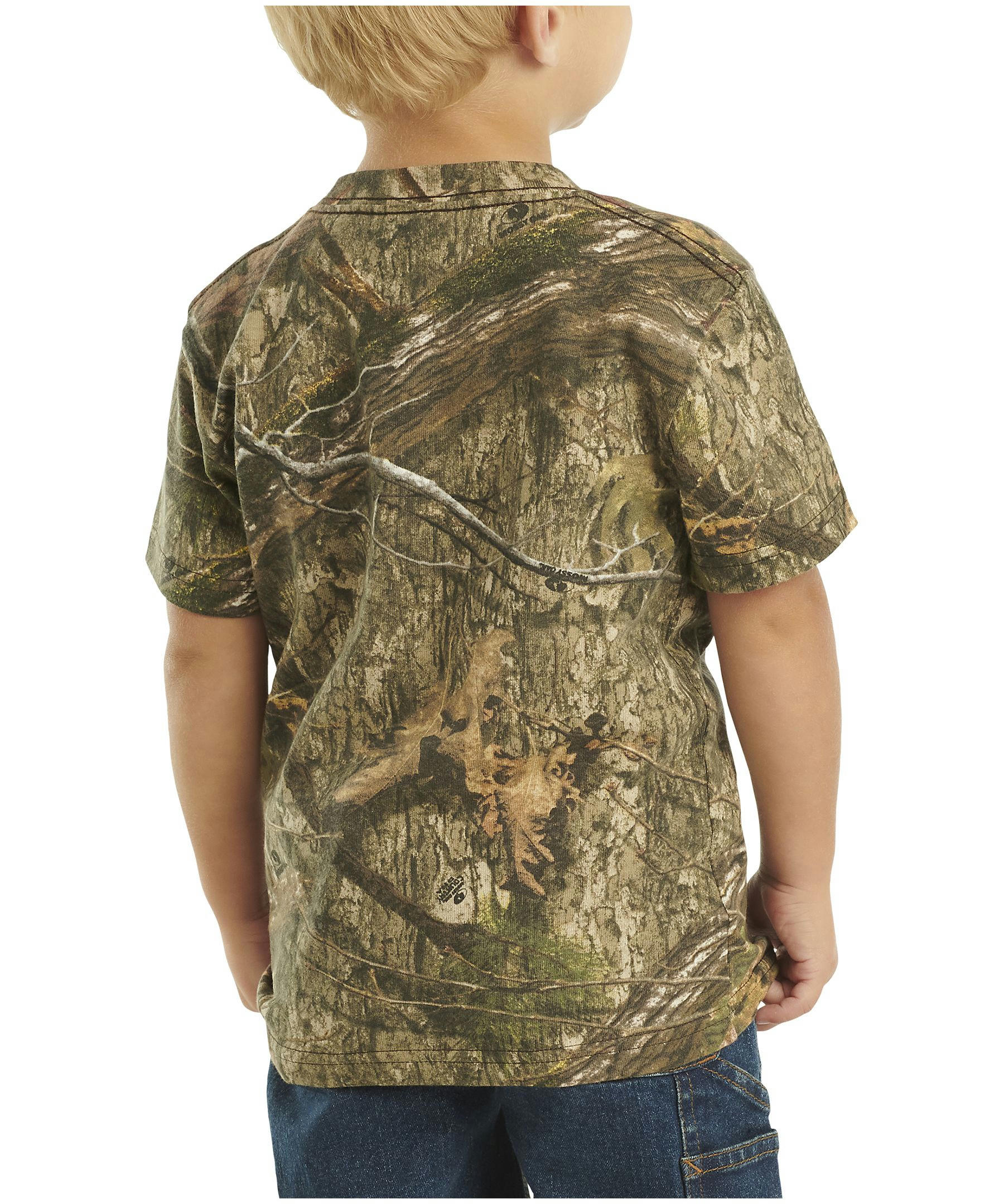 Carhartt Kids' Unisex Logo Camo Short Sleeve T-Shirt