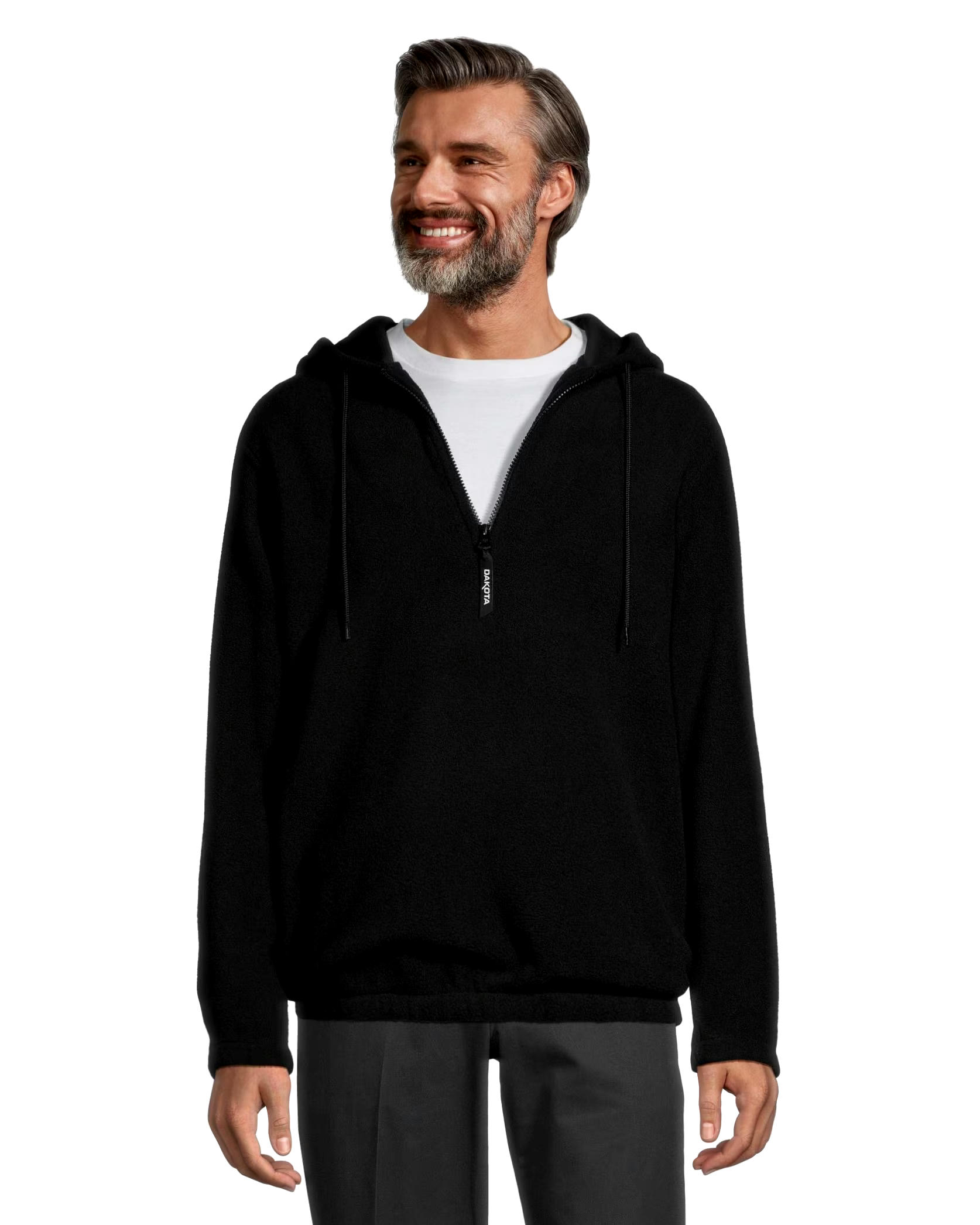 Dakota WorkPro Series Men's Quarter Zip Hooded Fleece Pullover