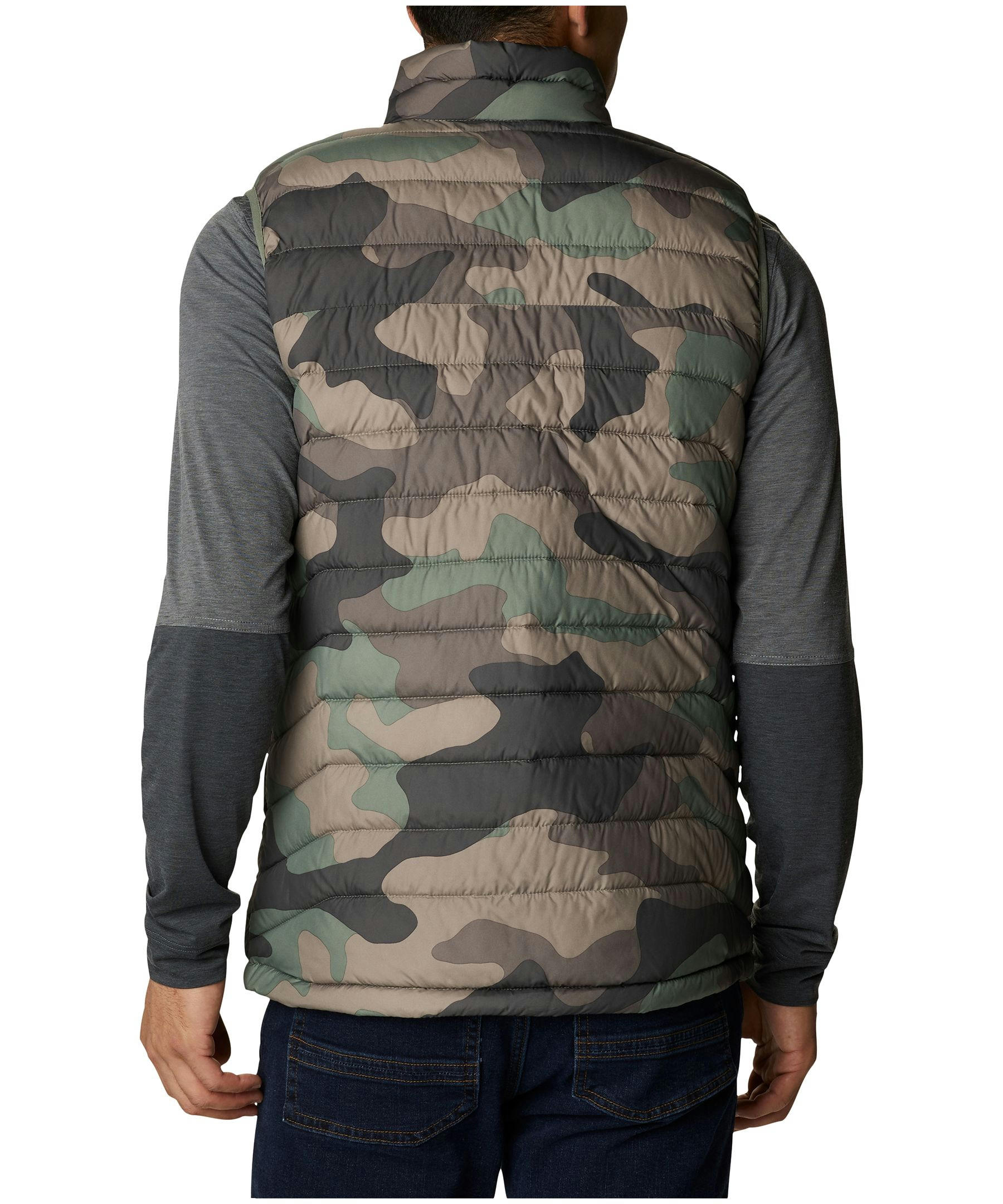 Columbia Men's Powder Lite Water Resistant Omni-Heat Insulated Vest Jacket