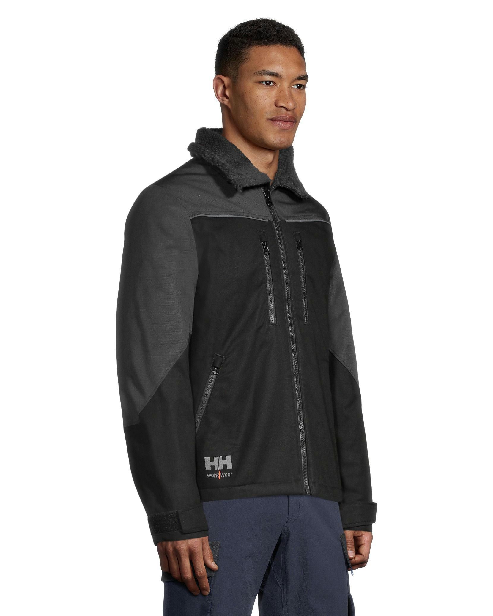 Helly Hansen Workwear Men's Oxford Fleece Lined Work Winter Jacket