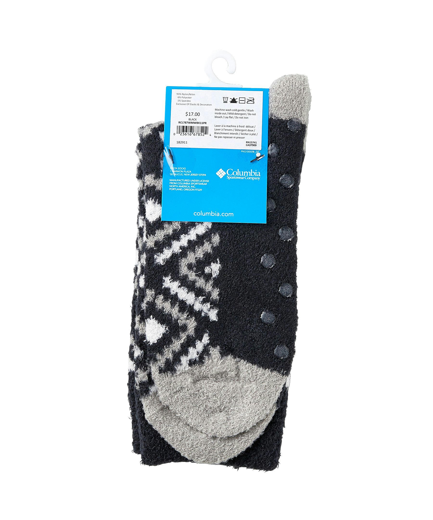 Columbia Women's Diamond Cozy Crew Socks