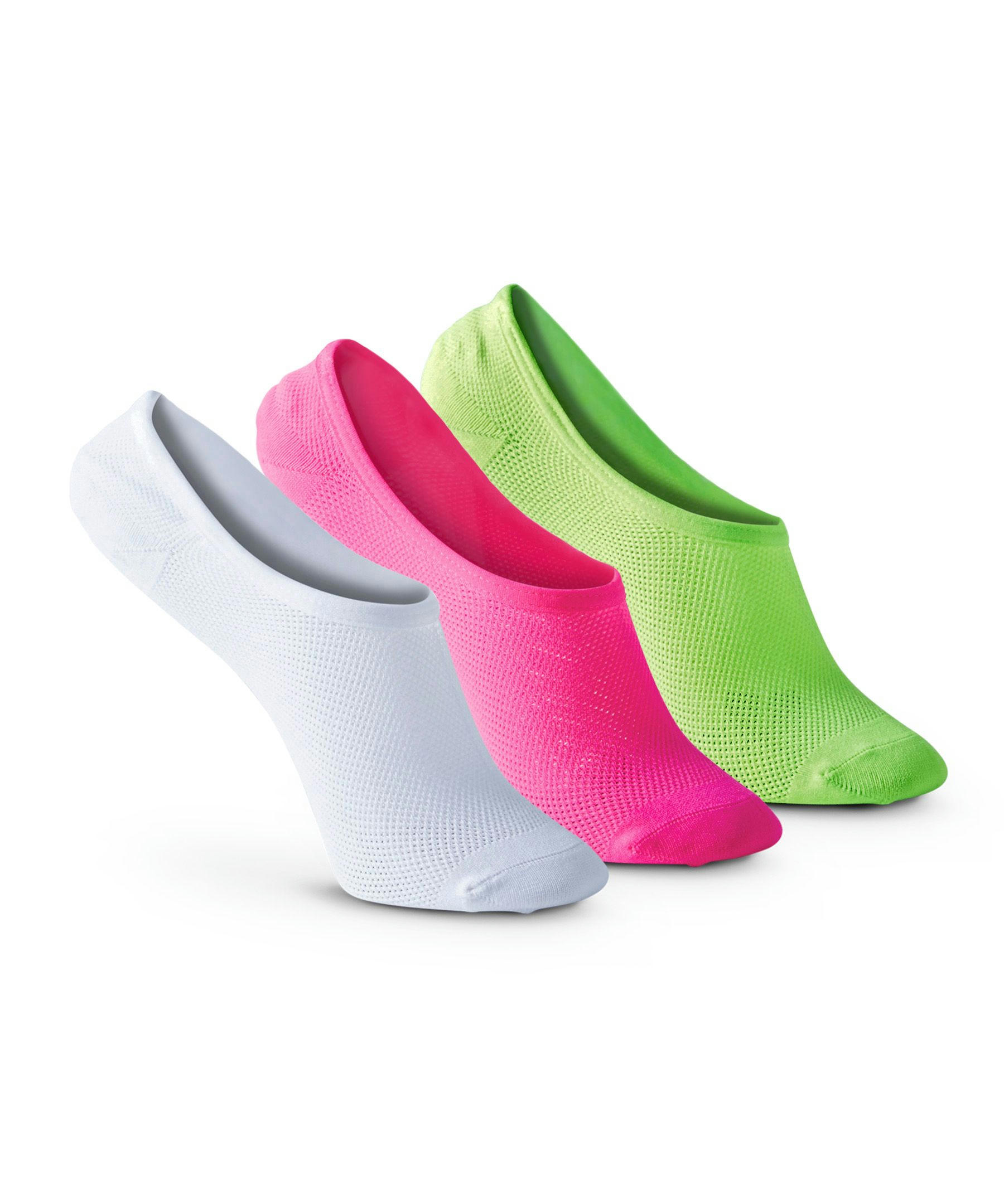 Shambhala Women's 3-Pack Sport Mesh Liner Socks