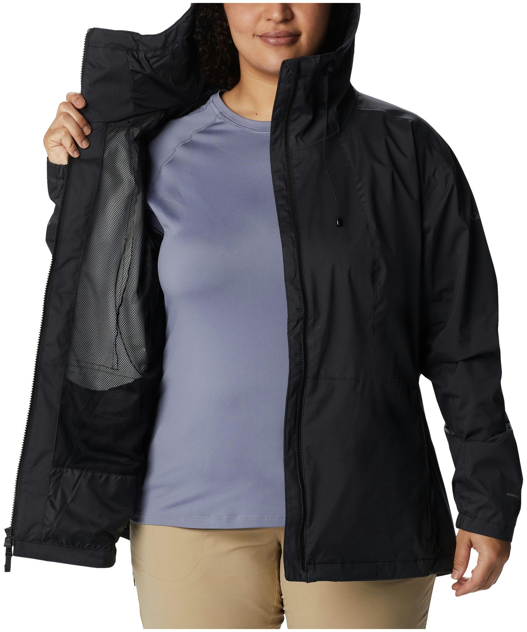 Columbia Women's Sunrise Ridge Waterproof Omni-Tech Rain Jacket