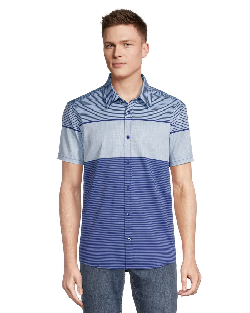 Lois Men's Benton Short Sleeve 4-Way Stretch Shirt