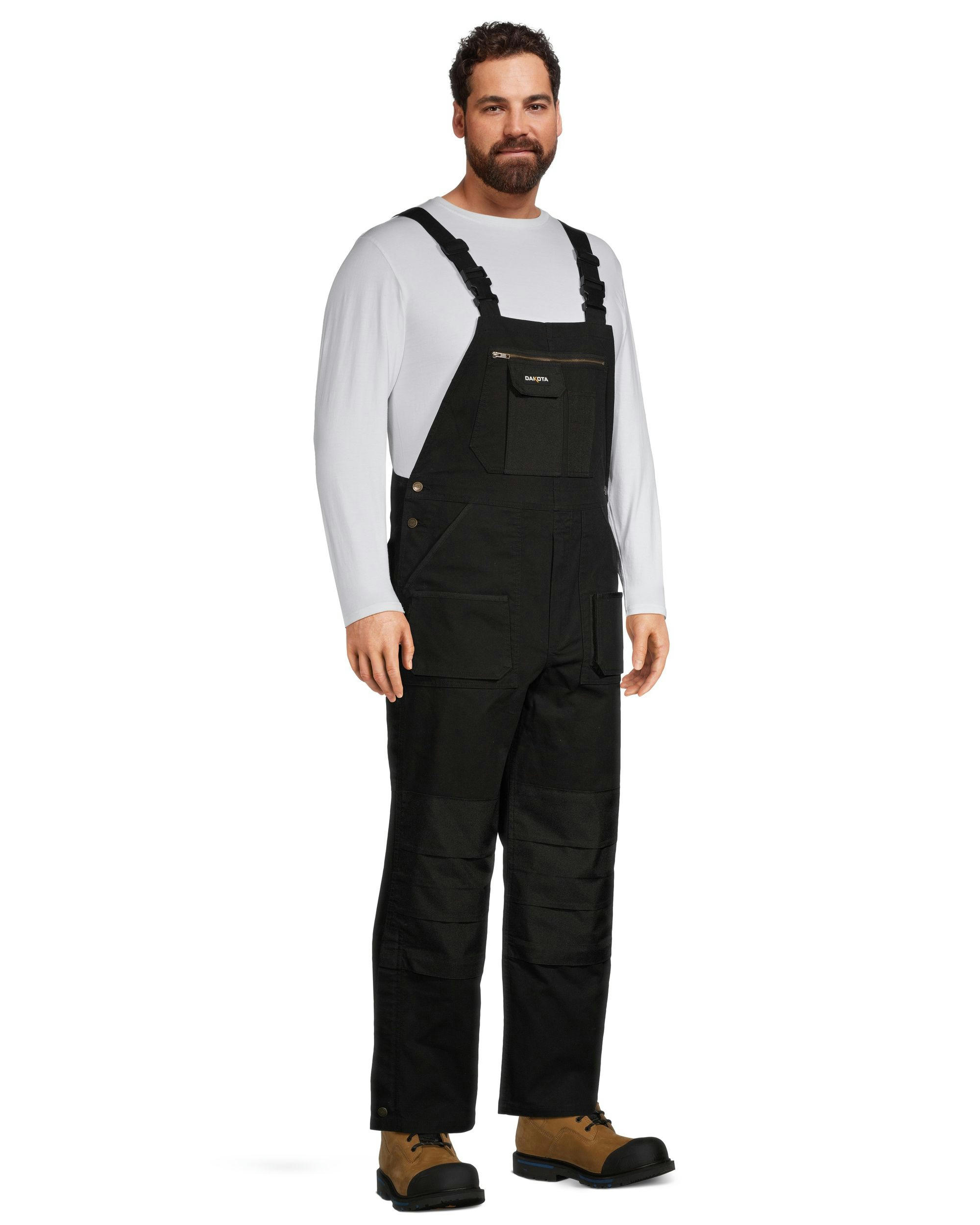 Dakota WorkPro Series Men's Unlined Stretch Duck Bib Overalls