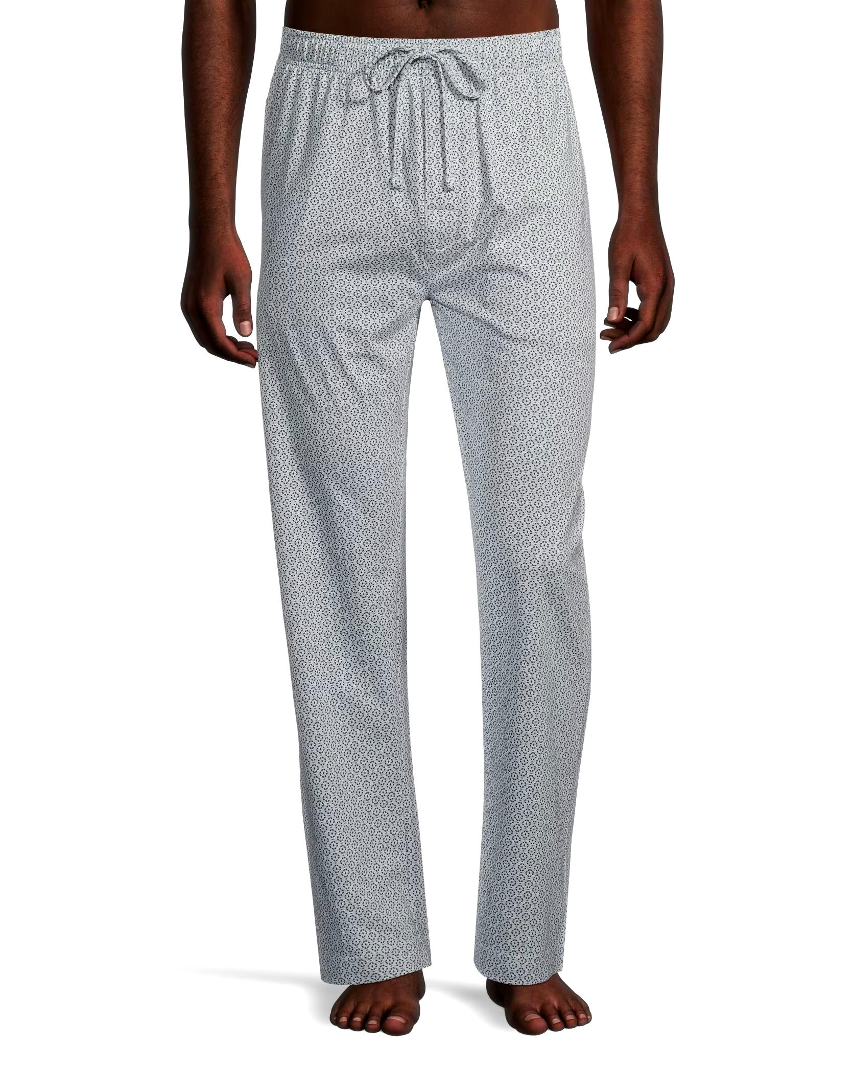 Men's Jersey Print Elastic Waist Lounge Pants
