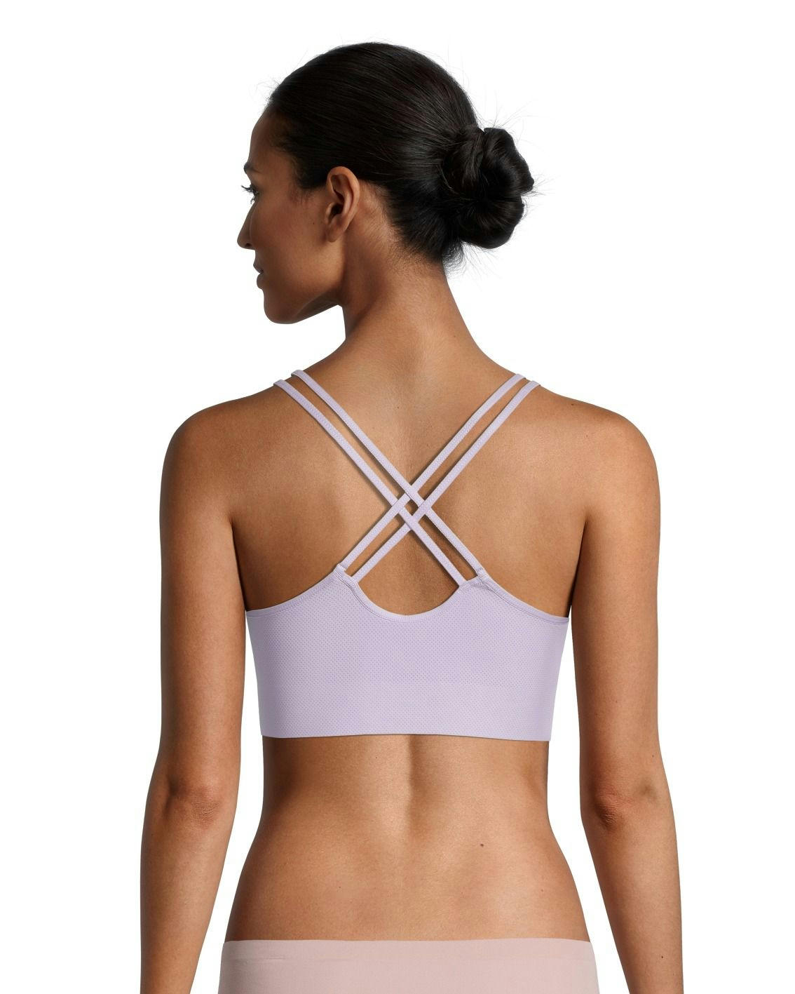 Denver Hayes Women's Invisible Mesh Wireless V Neck Bralette
