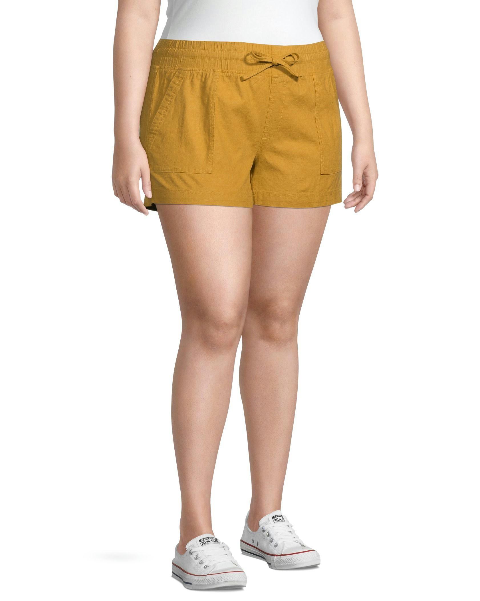 Women's Linen Blend Shorts