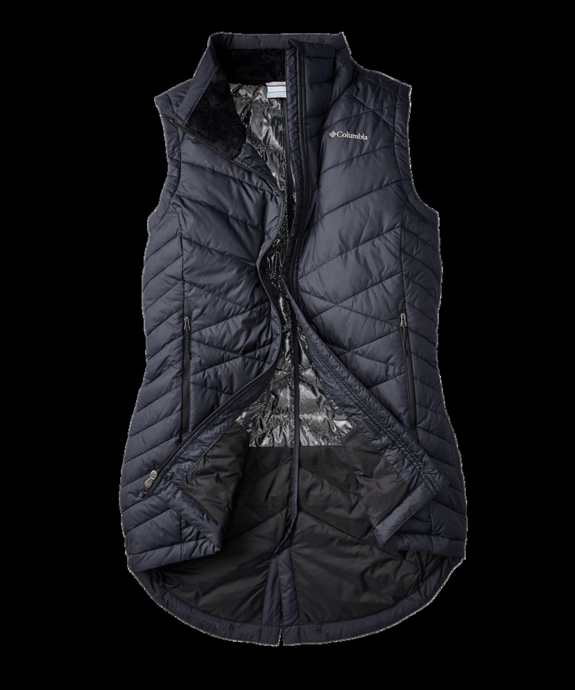 Columbia Women's Heavenly Vest, Insulated, Semi-Fitted, Winter, Long