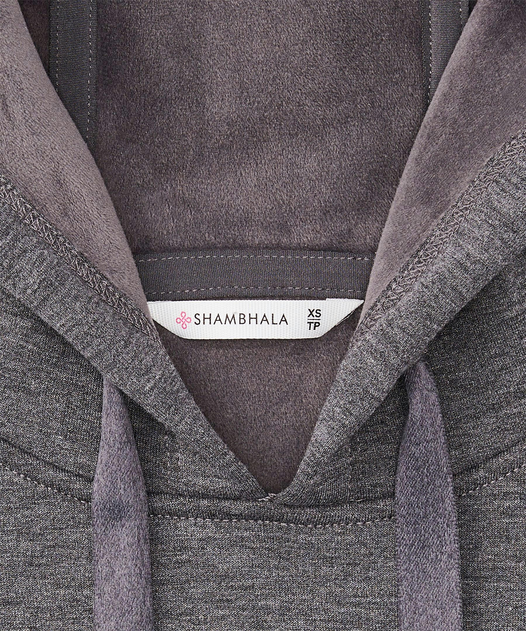 Shambhala Women's Velour Lined Hooded Pullover