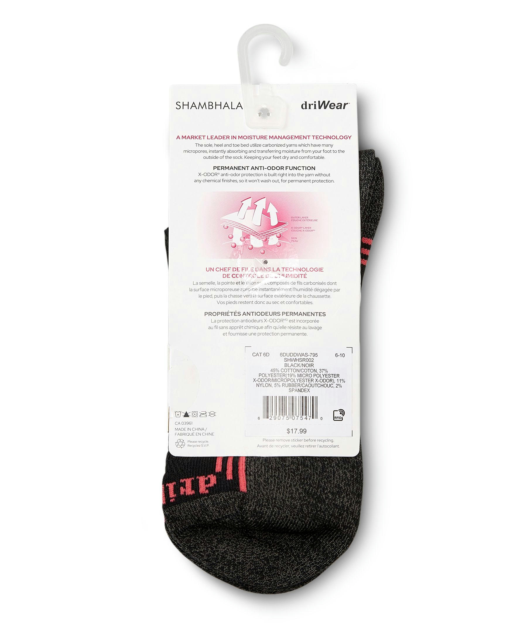 Shambhala Women's 3-Pack Low Cut Socks