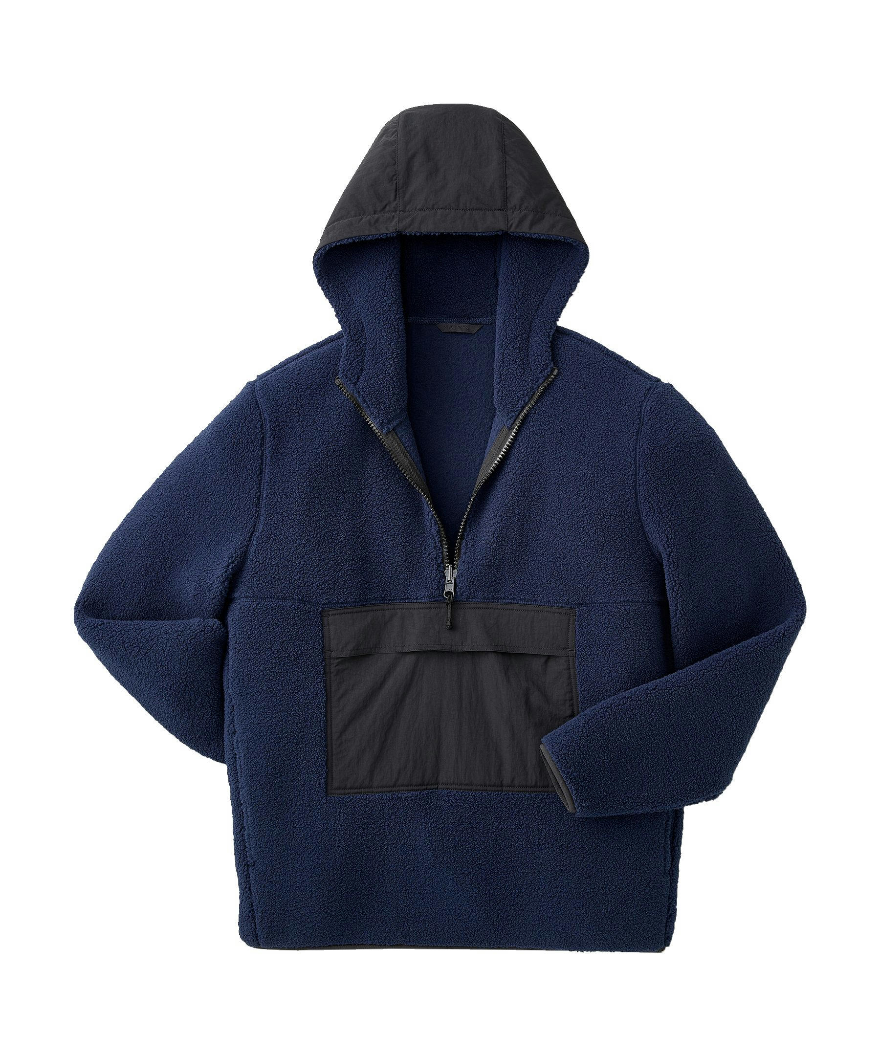 Matrix Men's Half Zip Popover Hoodie with Pocket