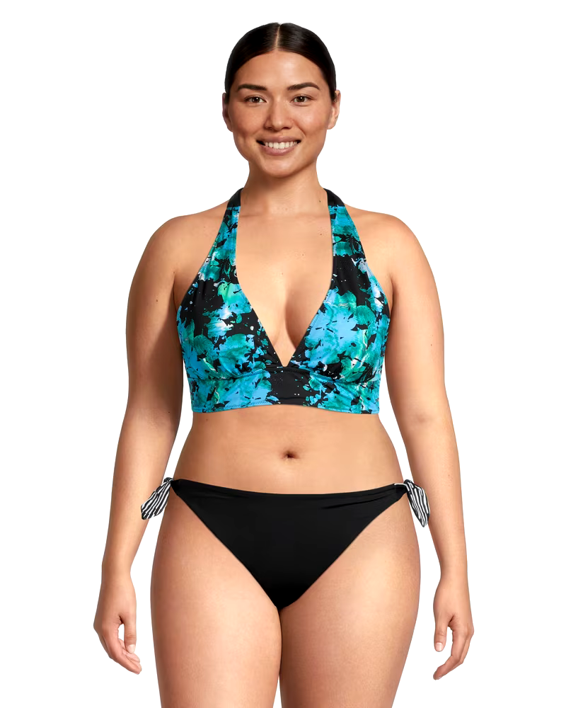 Women's Reversible Halter Bikini Swim Top
