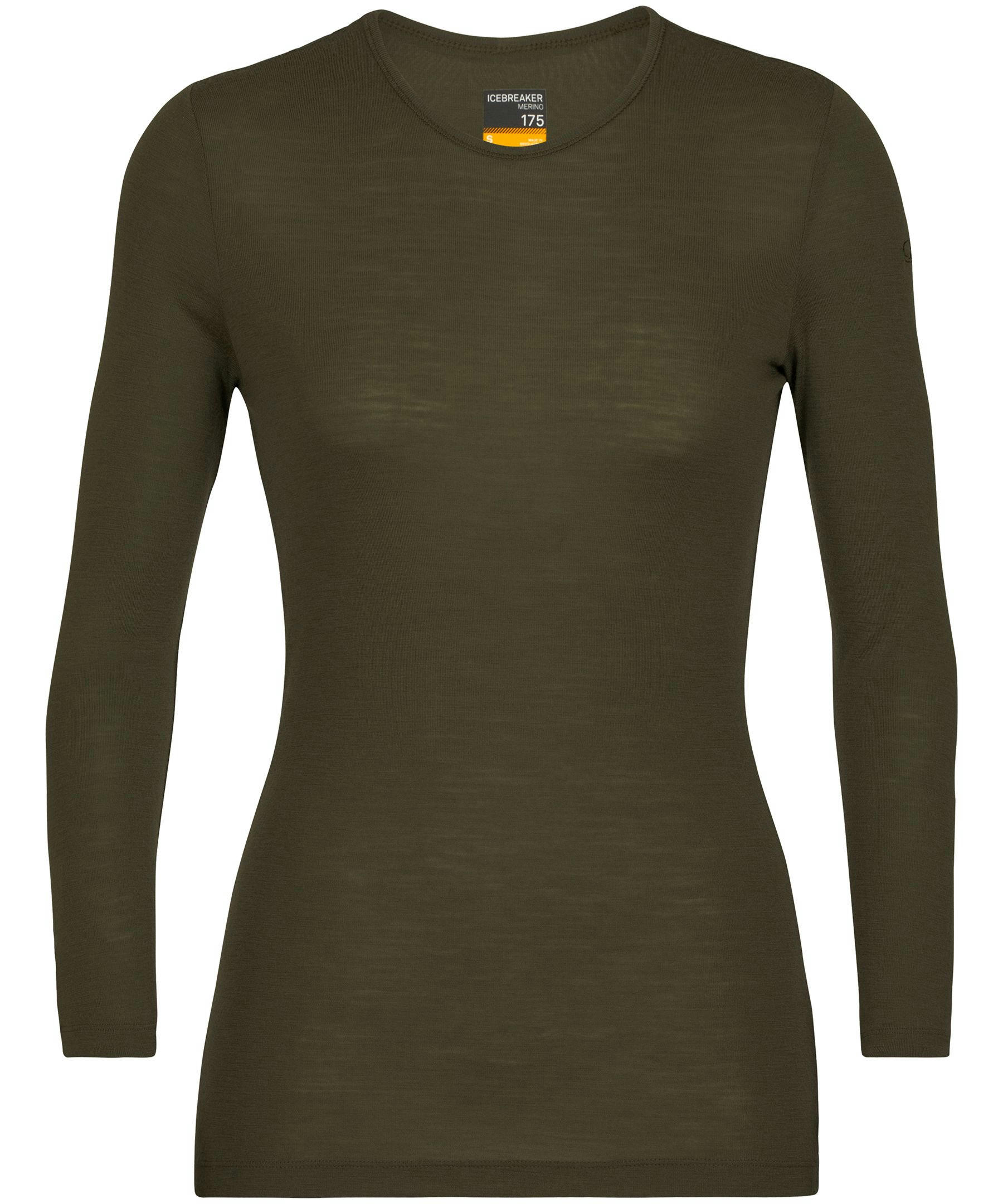 Icebreaker Women's 175 Everyday Crewneck Long Sleeve Base Layer Top