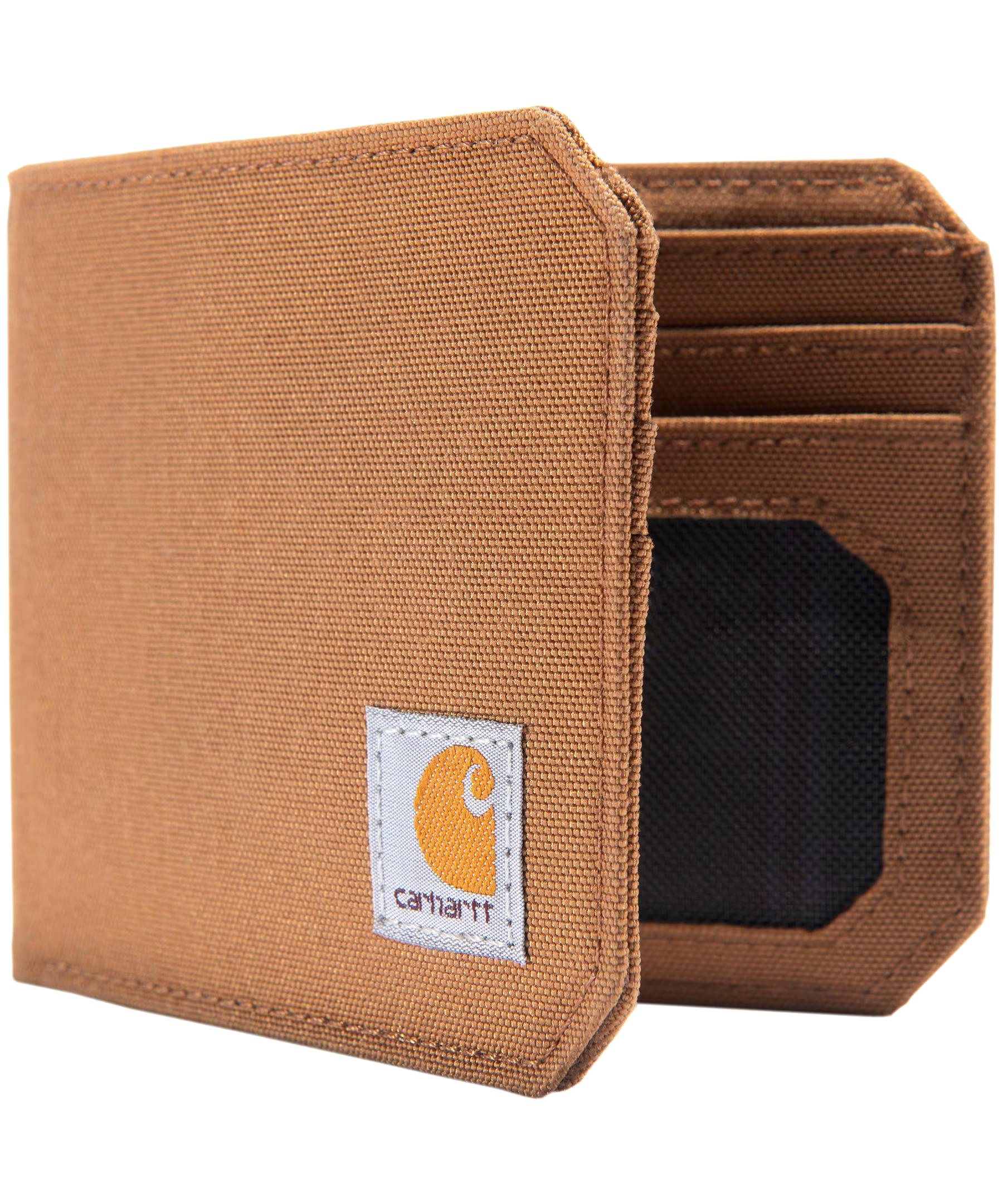 Carhartt Men's Nylon Duck Bifold Wallet - Brown