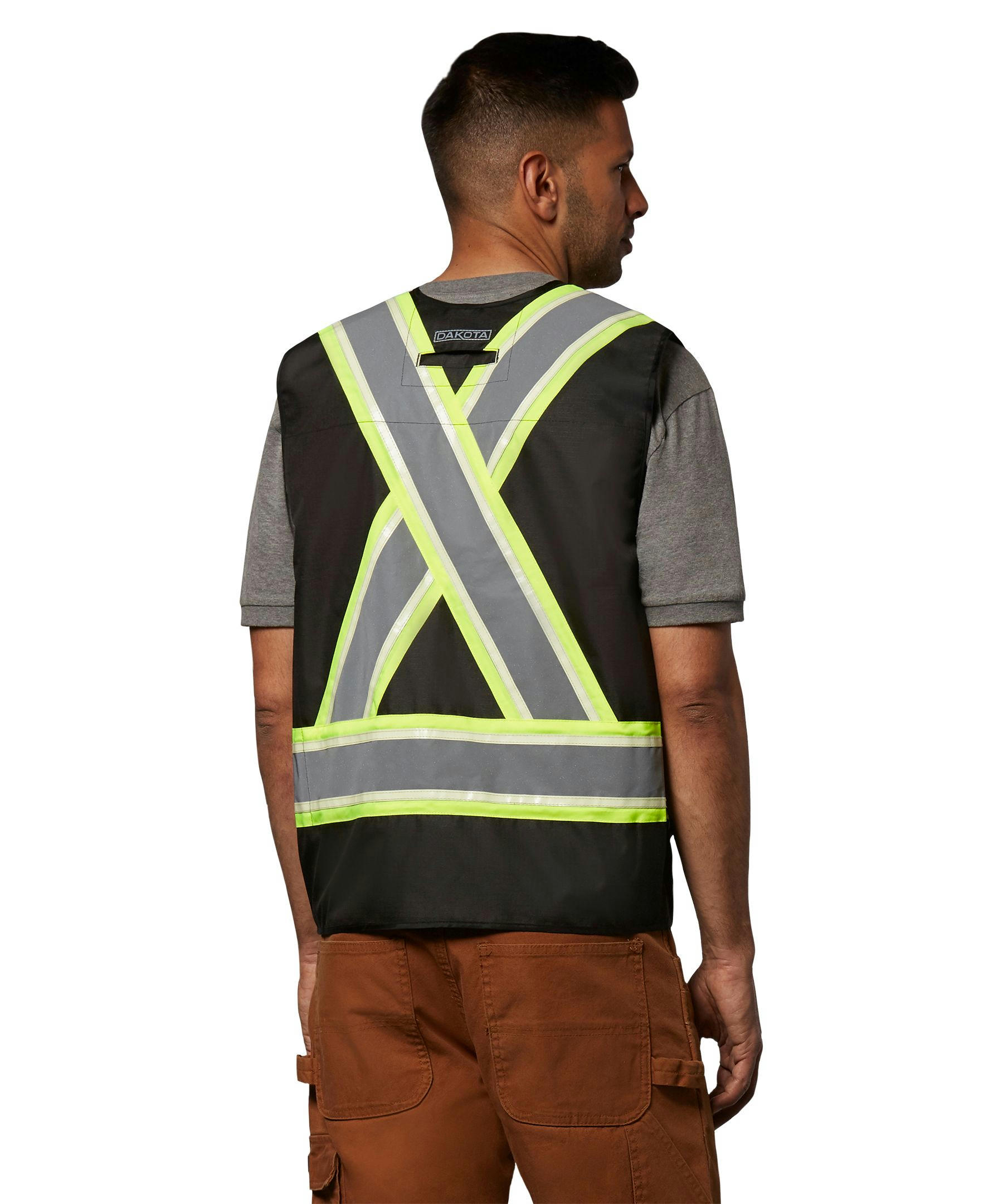Dakota WorkPro Series Men's VizLite DT Class 1 300D Surveyor's Vest