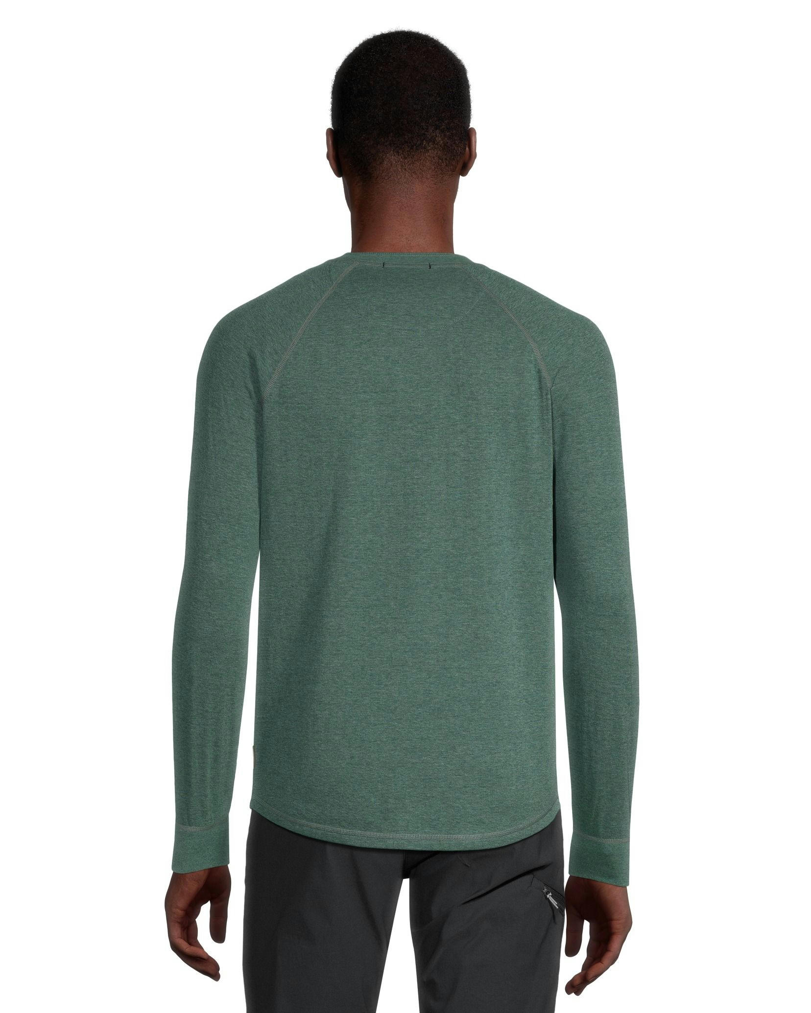 WindRiver Men's Long Sleeve Double Layer Henley