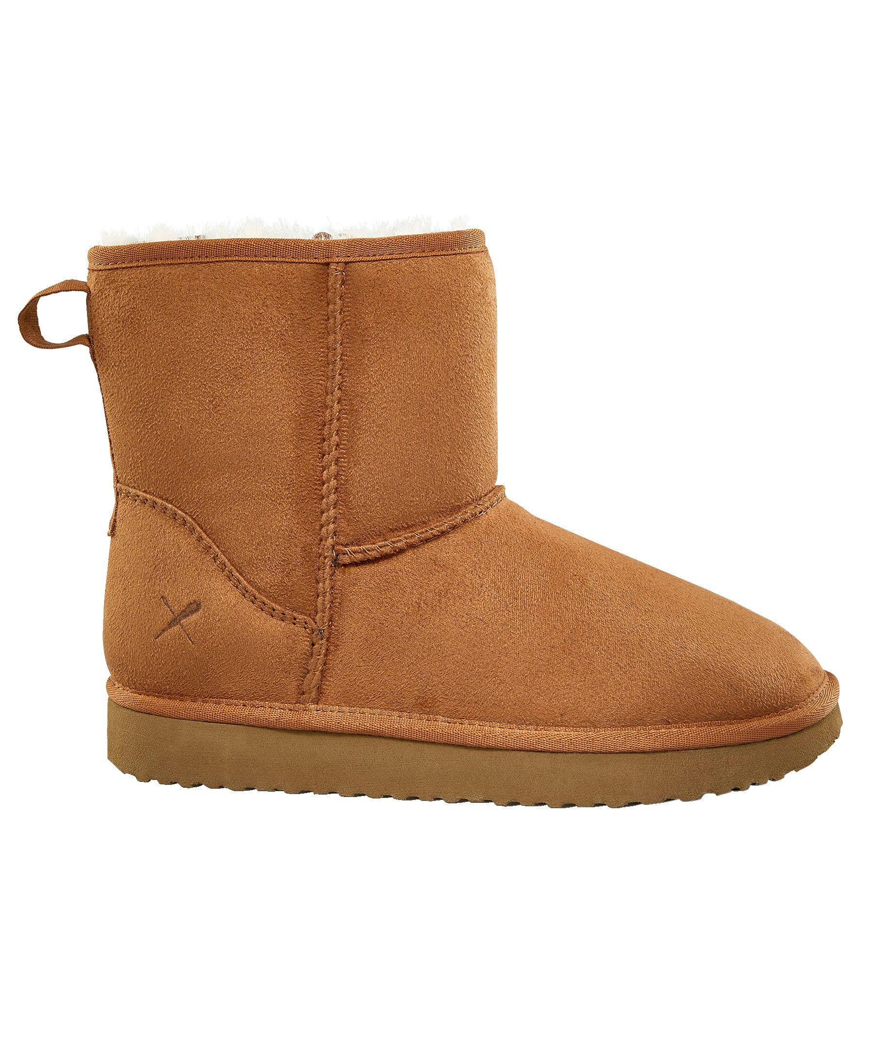 Denver Hayes Women's Cozy III Faux Suede Slip-On Boots