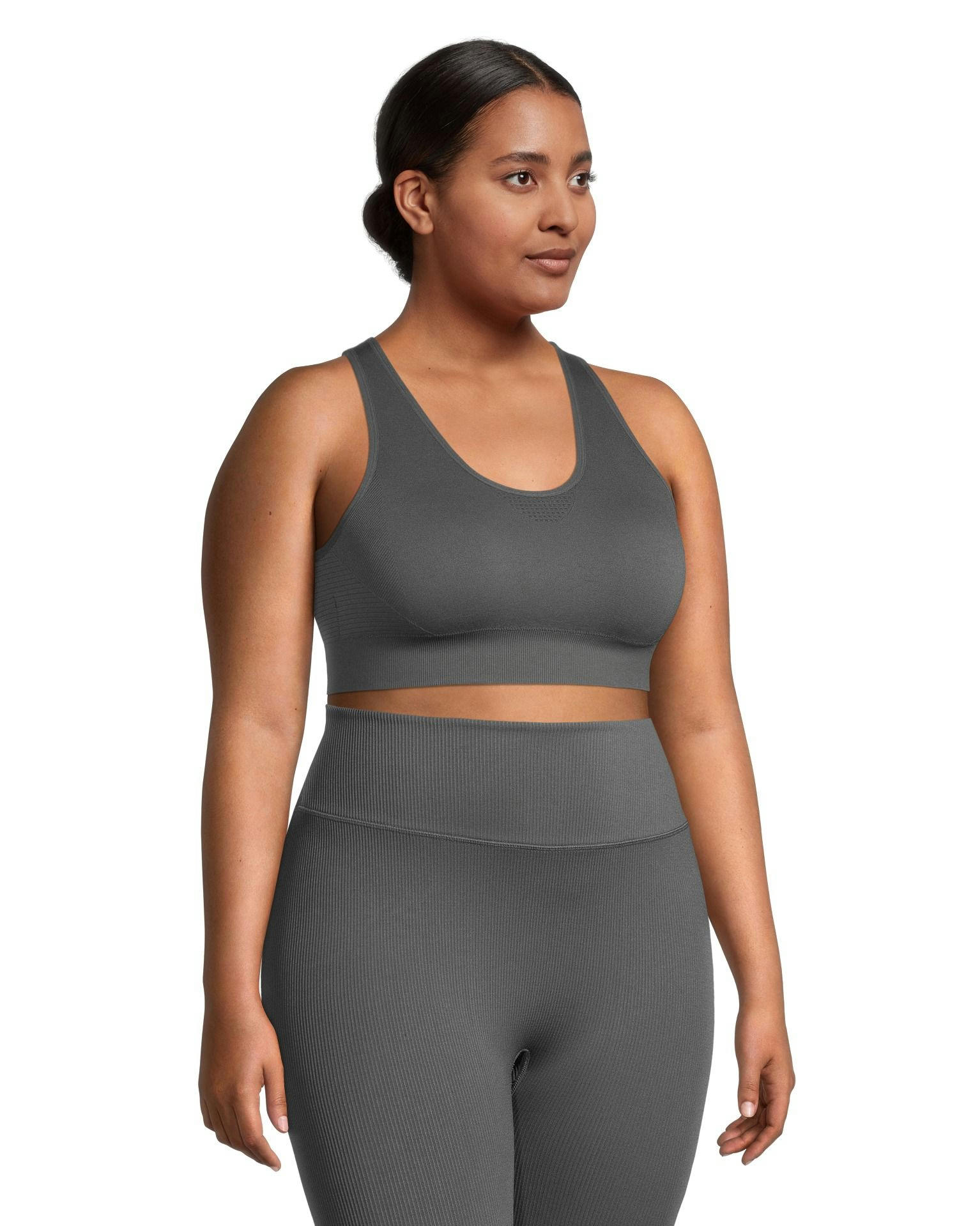 Shambhala Women's Live-In Confidence Seamless Ribbed Comfort Bra