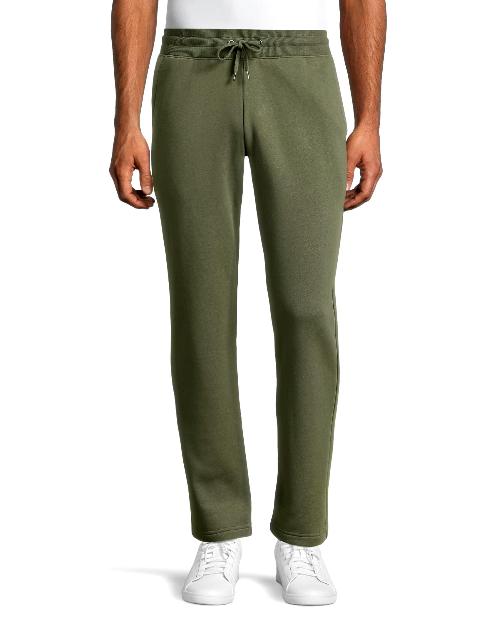 Denver Hayes Men's Elastic Waistband Fleece Pants