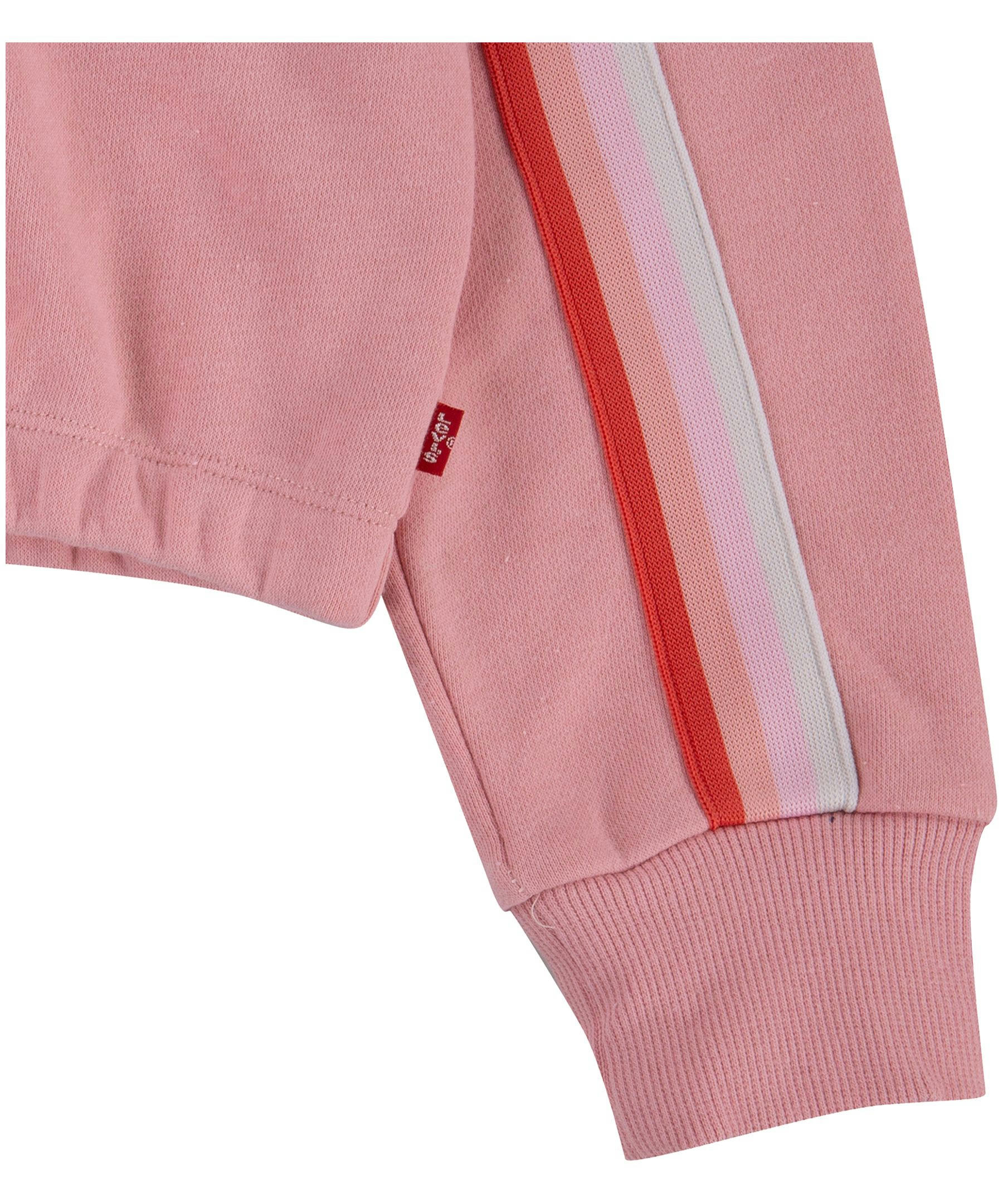 Levi's Youth Girl's 1/4 Zip French Terry Pullover Sweatshirt