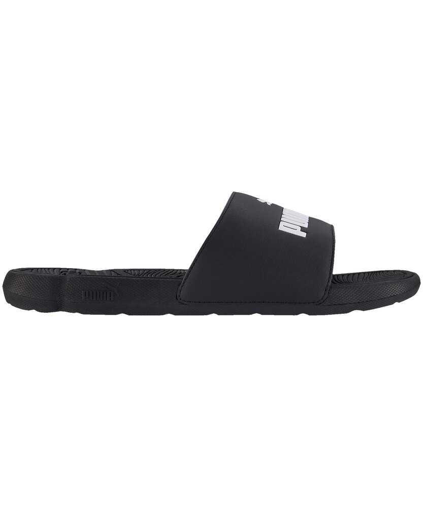 PUMA Men's Cool Cat 2.0 Slide - Black/White