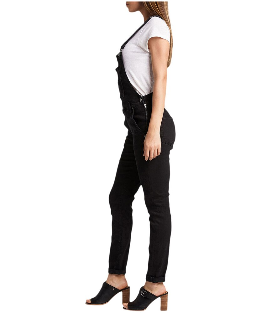Silver Women's Overall Jeans
