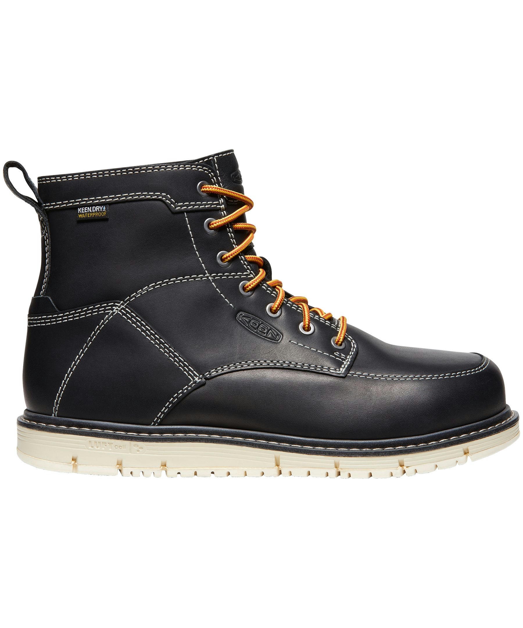 Keen Utility Men's 6 inch San Jose Lightweight Alumnium Toe Composite Plate Waterproof Work Boots