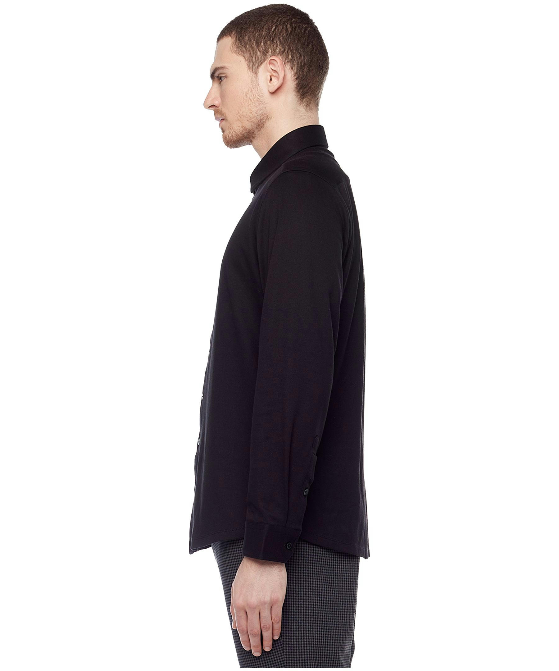 Projek Raw Men's Long Sleeve Modern Fit Vegan Button Down Shirt