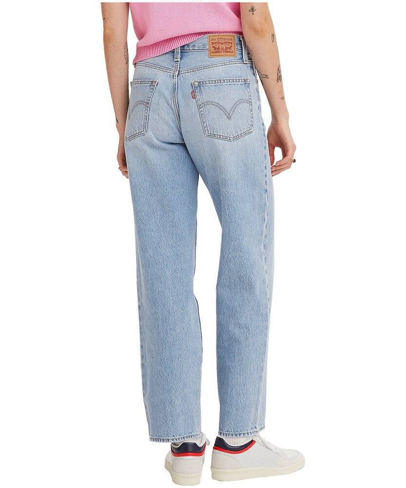 Levi's Women's '94 Baggy Mid Rise Straight Leg Jeans - Light Indigo