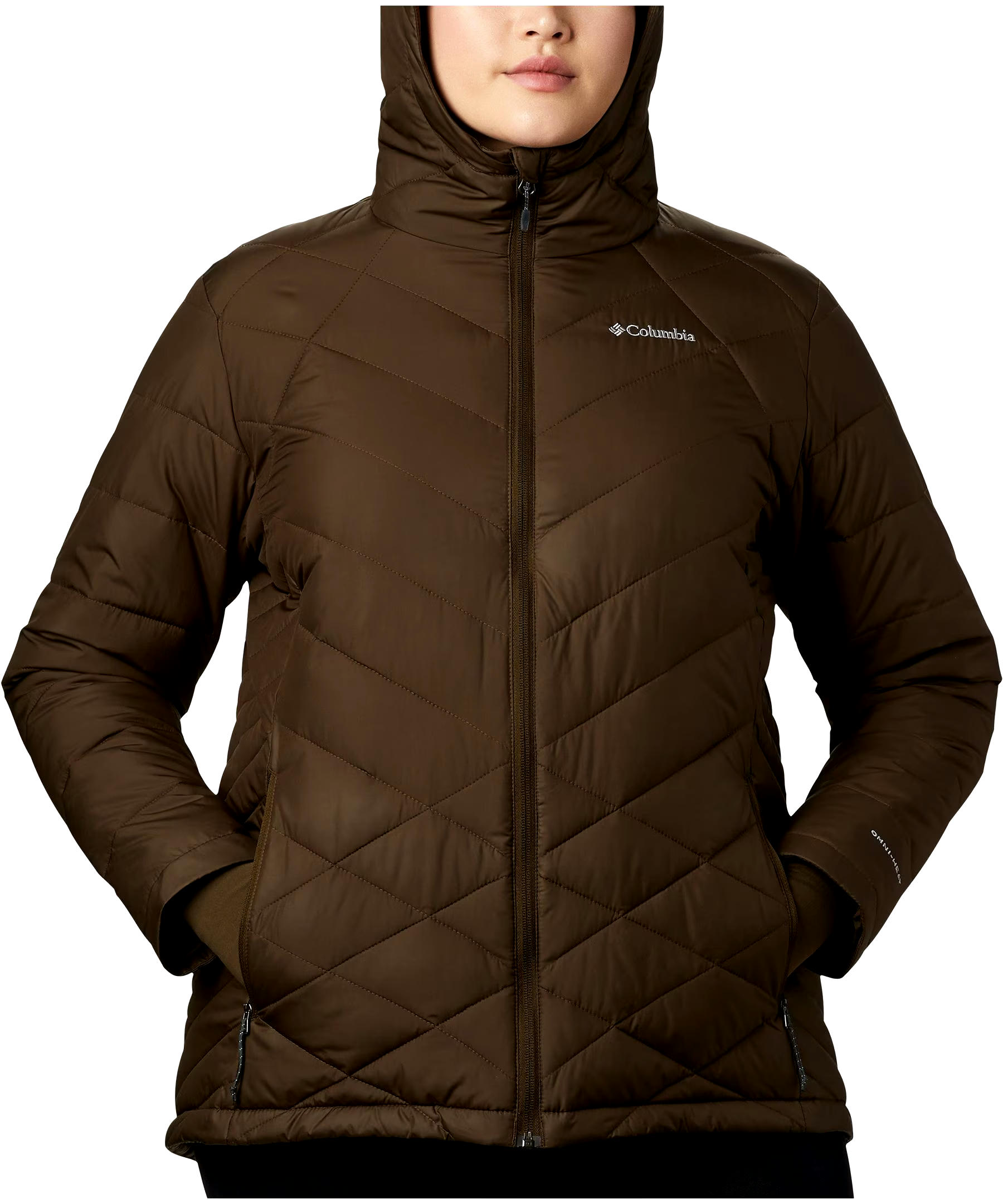 Columbia Women's Heavenly Omni-Heat Water Resistant Insulated Hooded Jacket