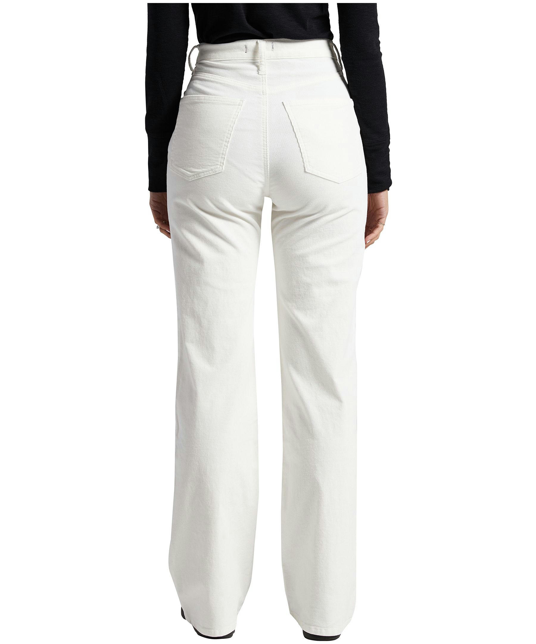 Silver Women's Highly Desirable Ultra High Rise Slim Fit Corduroy Pants