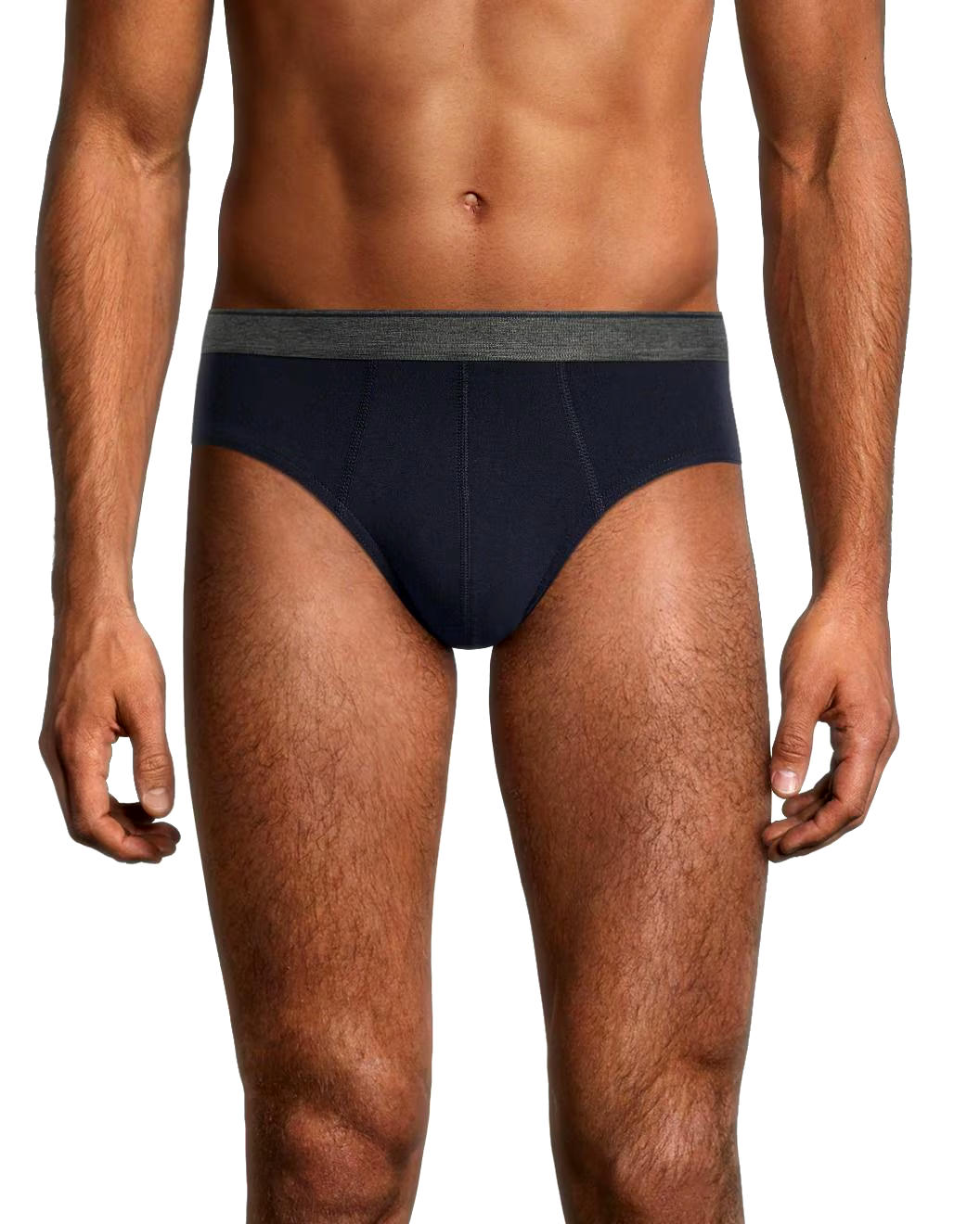 Denver Hayes Men's 4 Pack Yarn Dye Sport Briefs