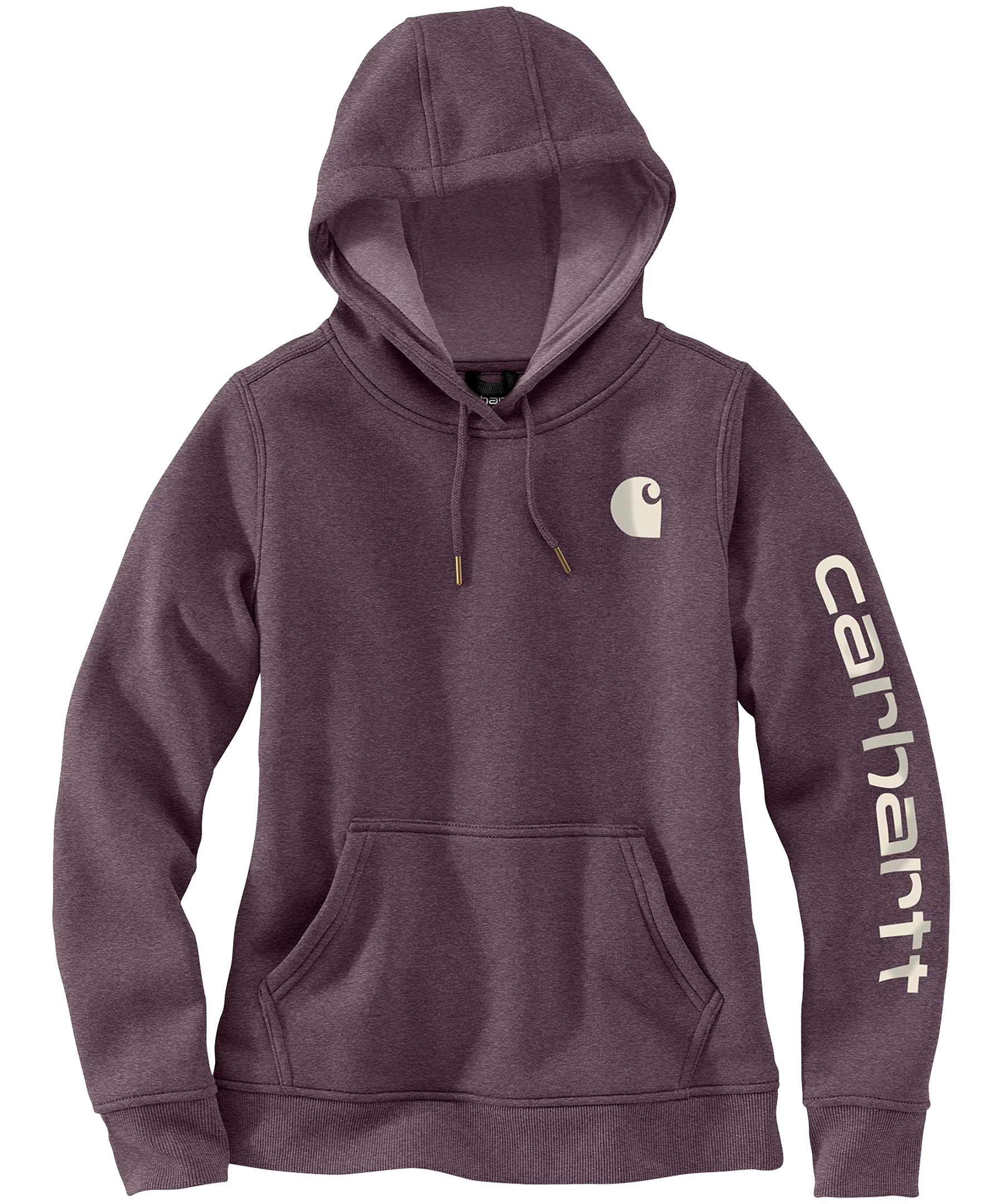 Carhartt Women's Relaxed Fit Sleeve Logo Graphic Hoodie