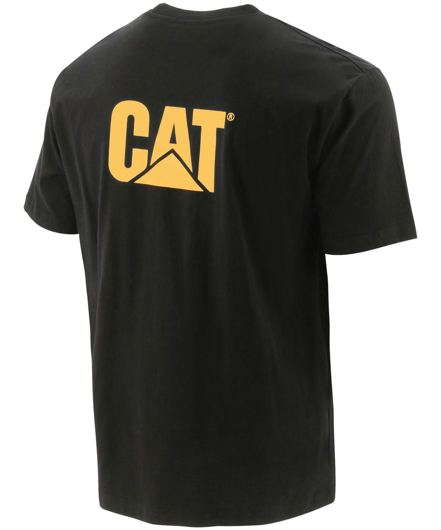 CAT Men's Pocket Logo Short Sleeve Work T Shirt