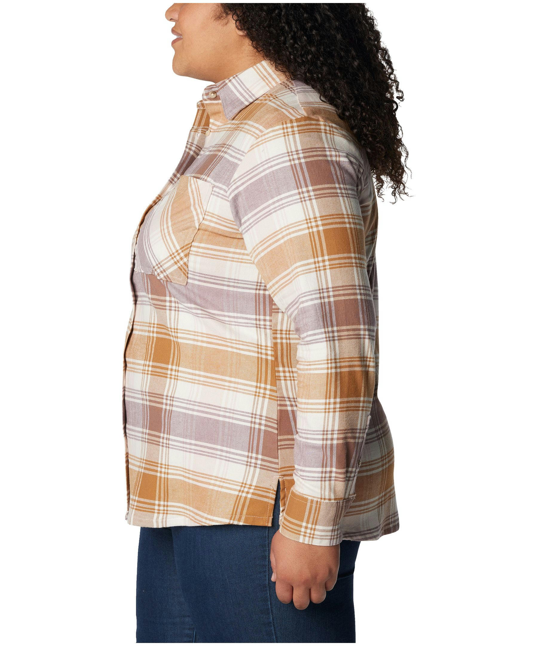 Columbia Women's Calico Basin Classic Long Sleeve Flannel Shirt