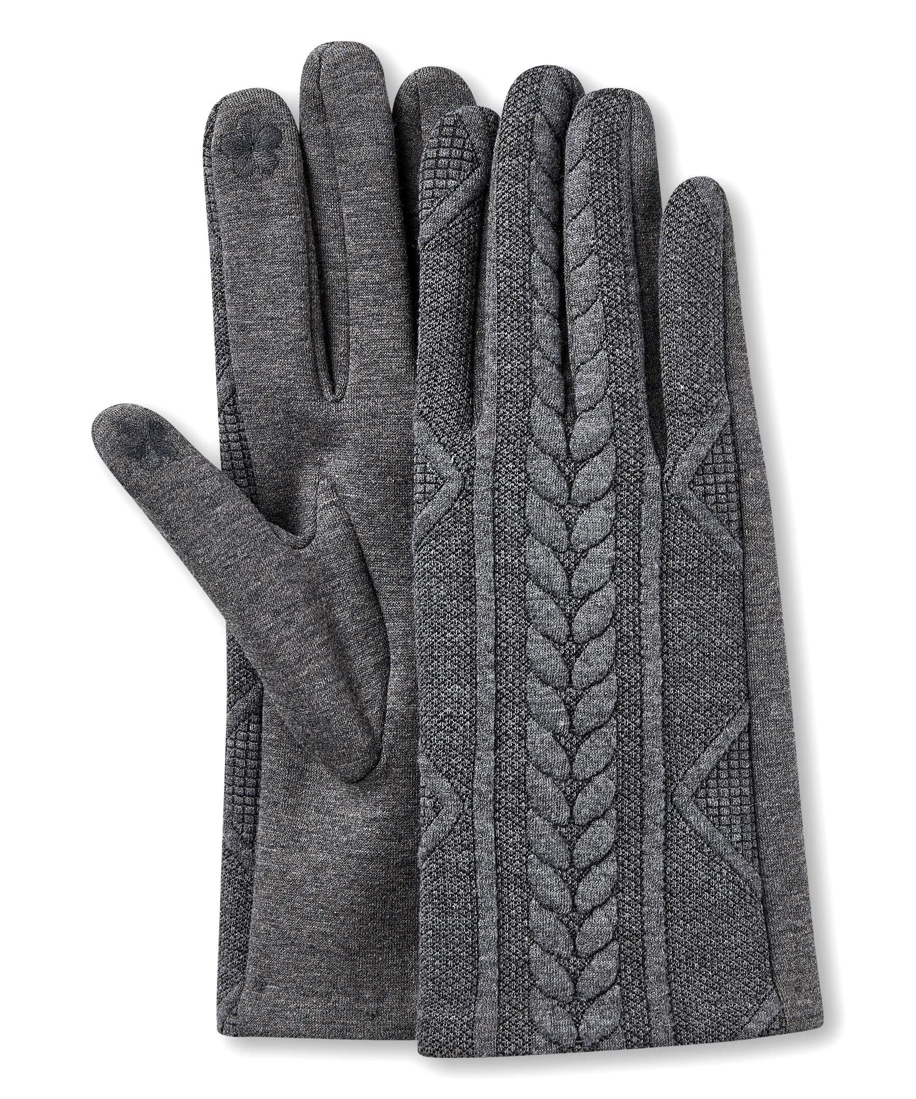 Denver Hayes Women's Gloves With Braided Pattern