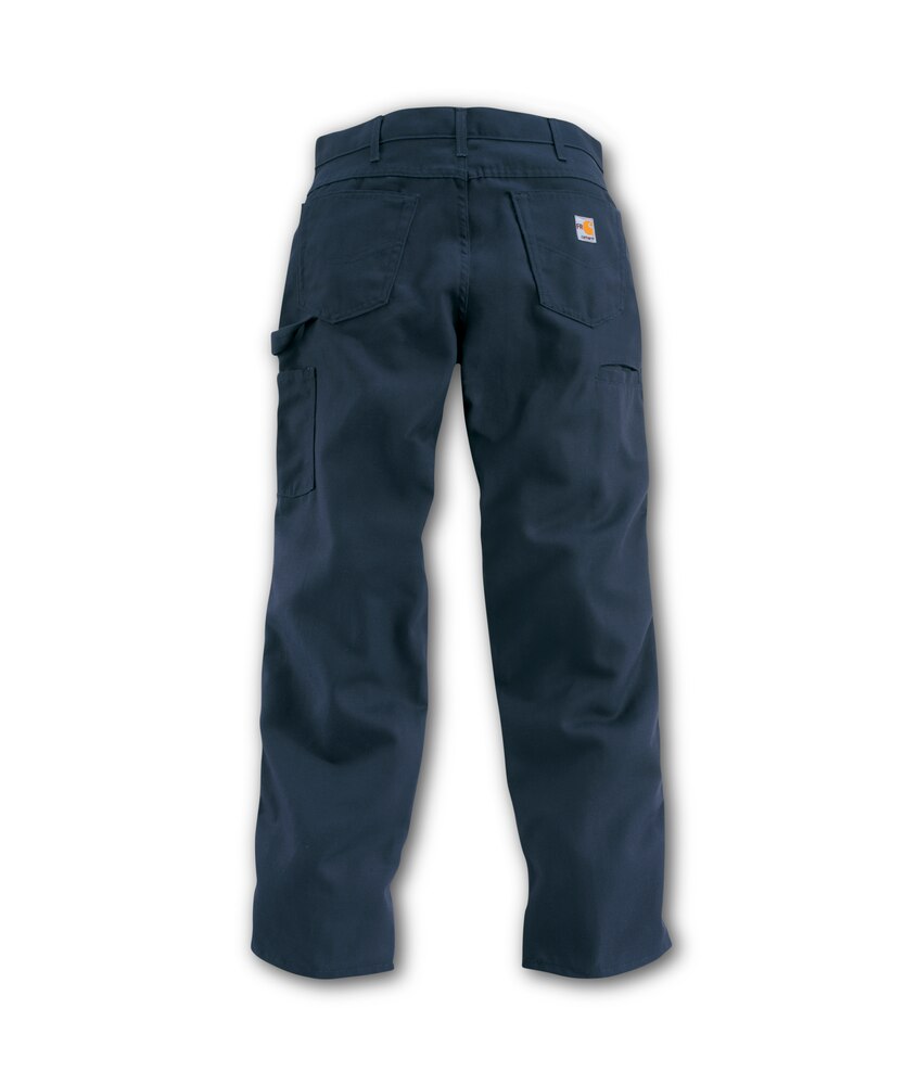 Carhartt Men's Flame Resistant Loose Fit Midweight Canvas Jeans - Navy