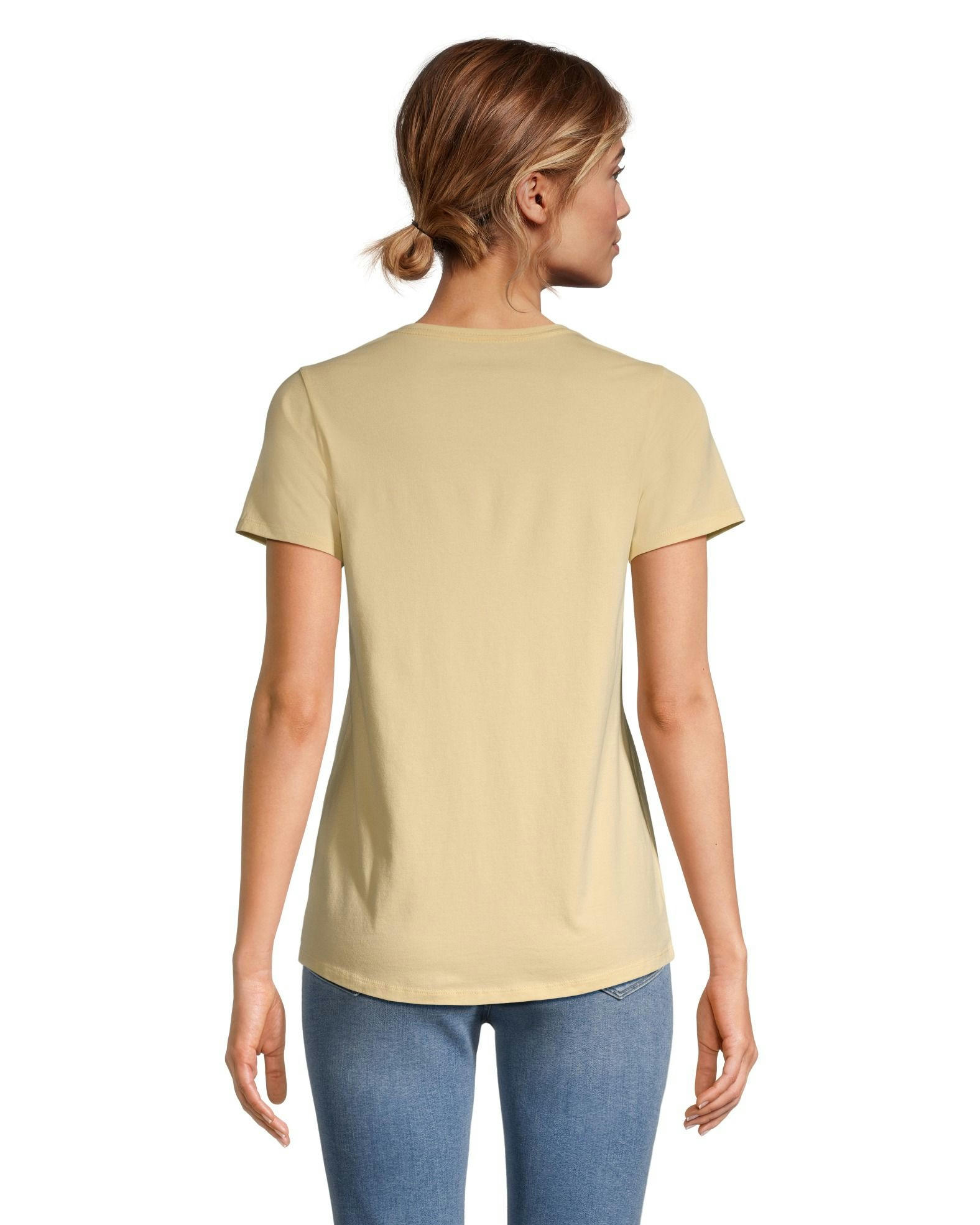Denver Hayes Women's Semi Fitted V Neck T Shirt