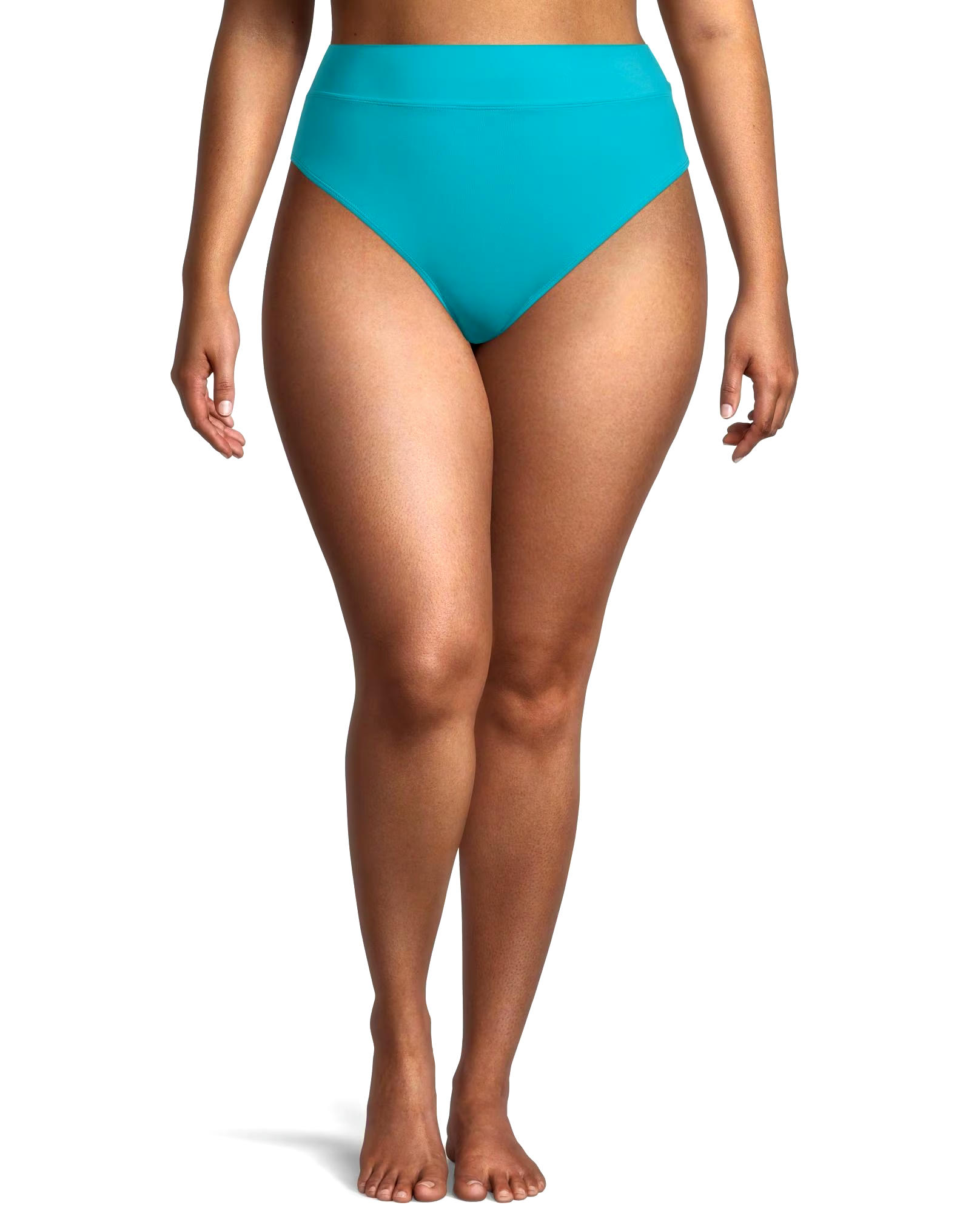 Women's High Waisted Retro Fit Bikini Swim Bottom
