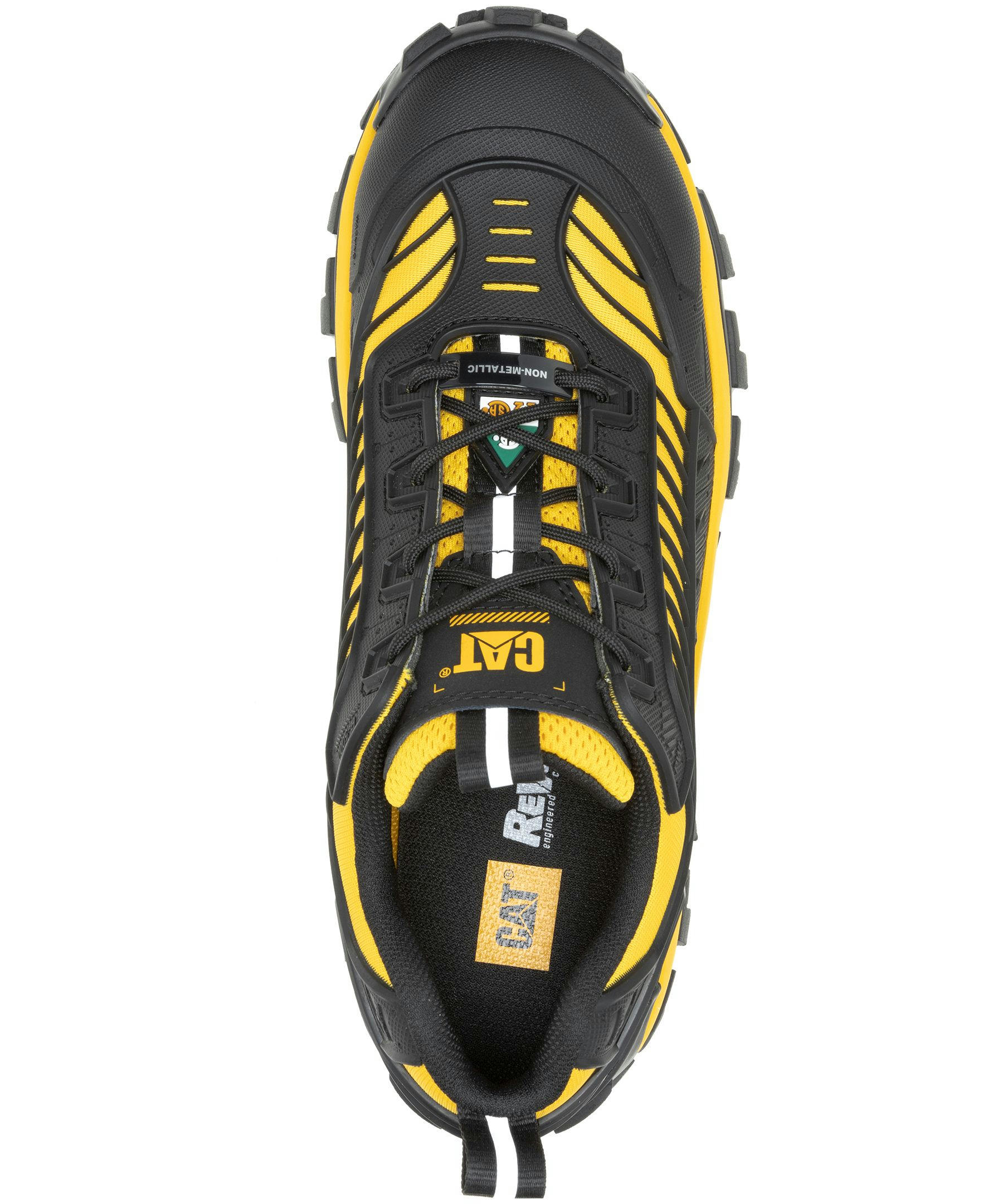 Caterpillar - CAT Men's Invader Mecha Composite Toe Composite Plates Hiker Style Work Shoes