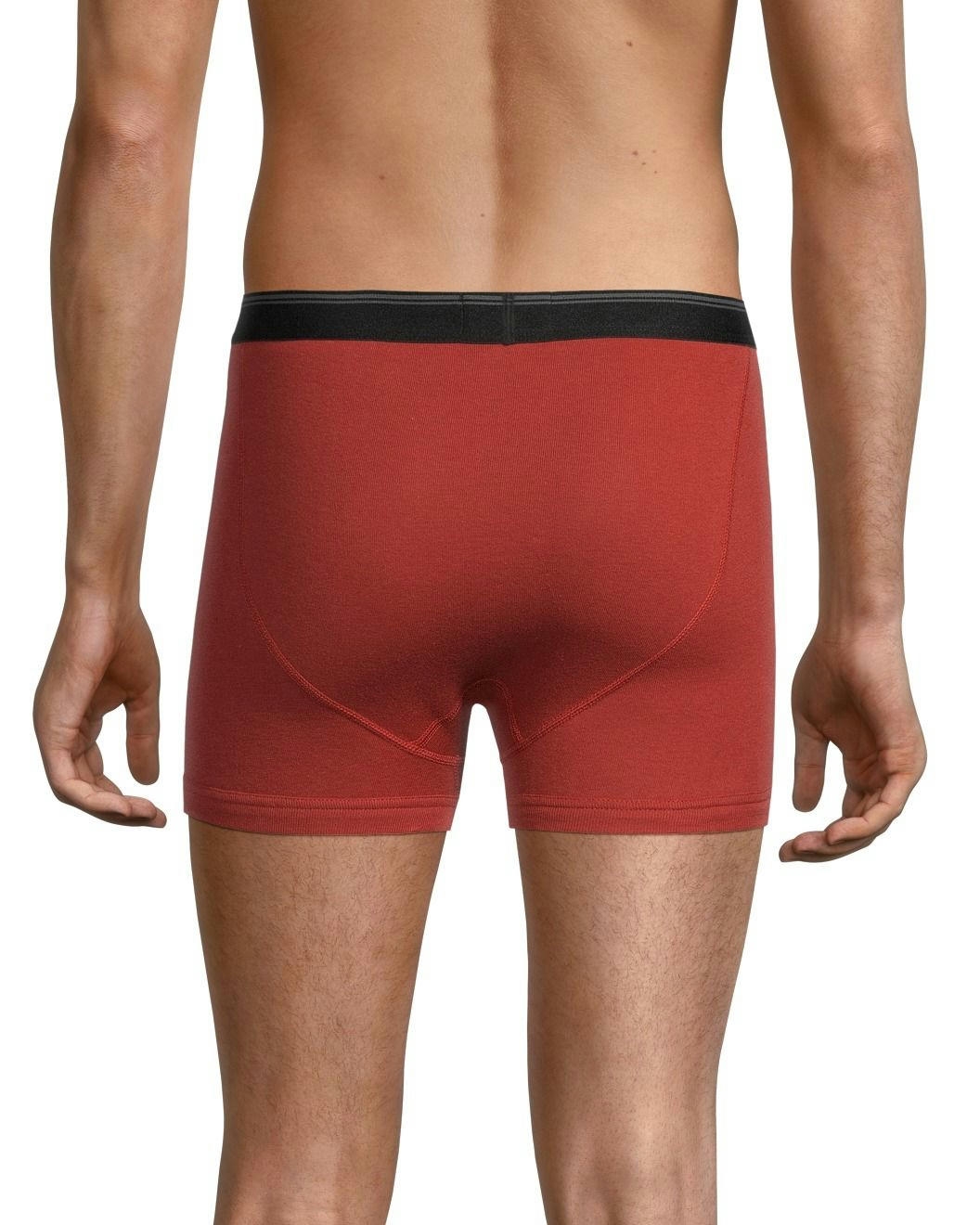 Denver Hayes Men's 3 Pack Solid Boxer Briefs